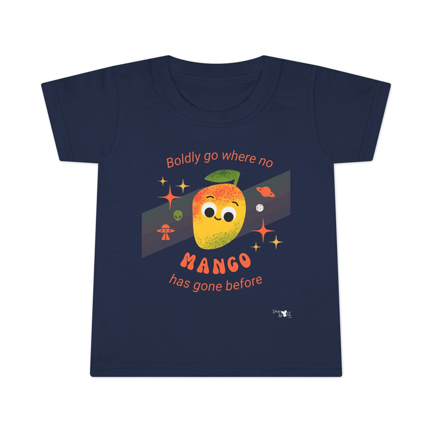 Cute Mango Toddler Shirt, Kids Summer Tee, Fruit Pun Graphic Shirt, Gift for Toddlers, Birthday Outfit, Playful Children's Apparel