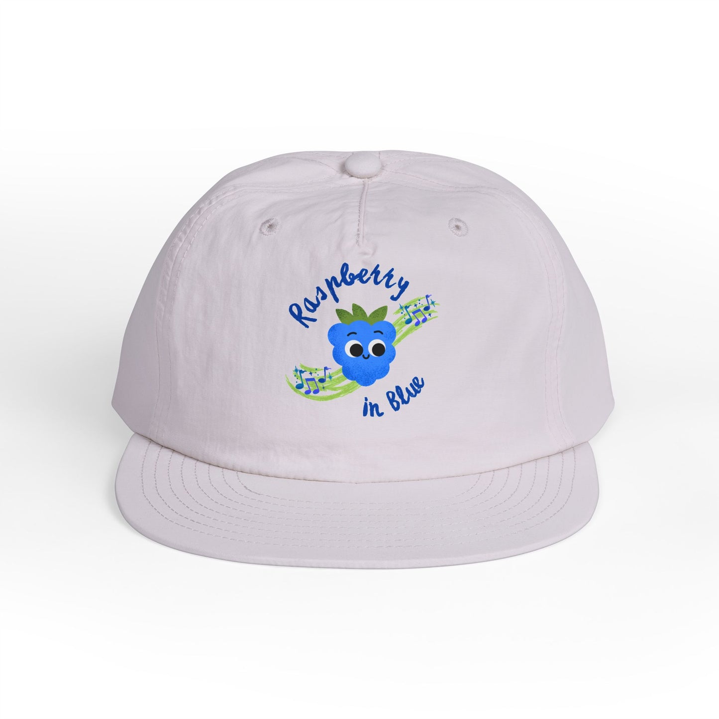 Rhapsody in Blue Pun Surf Cap | Fun Summer Hat, Youth Beachwear, Gift for All Ages, Outdoor Adventures, Vacation Accessory