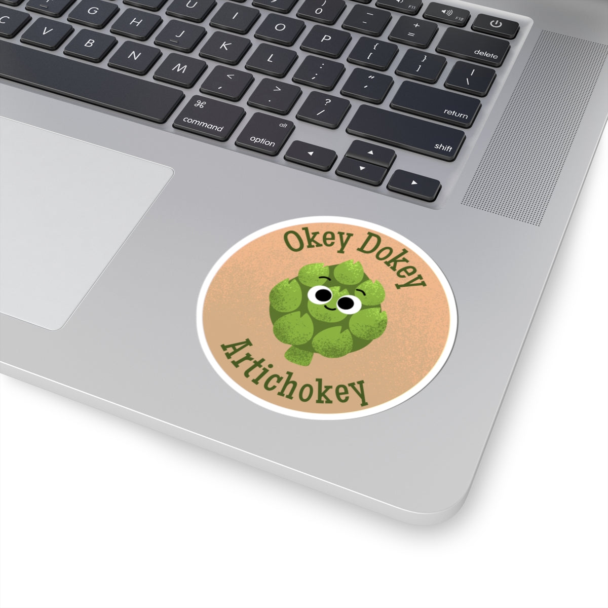 Playful Artichoke Kiss-Cut Stickers - Cute for Laptops, Water Bottles, Gifts, Party Favors, and Journals