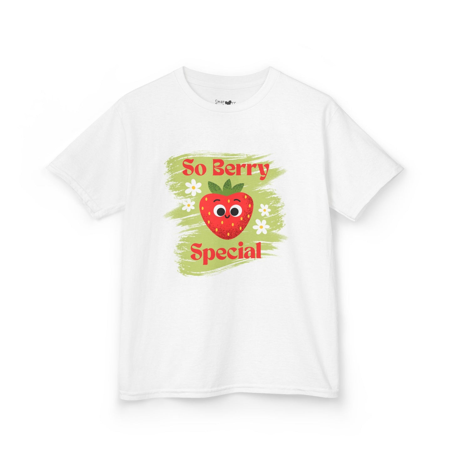 Kids Strawberry Tee - "So Berry Special" - Perfect for Celebrations and Birthdays, Funny Fruit Pun Shirt, Back To School