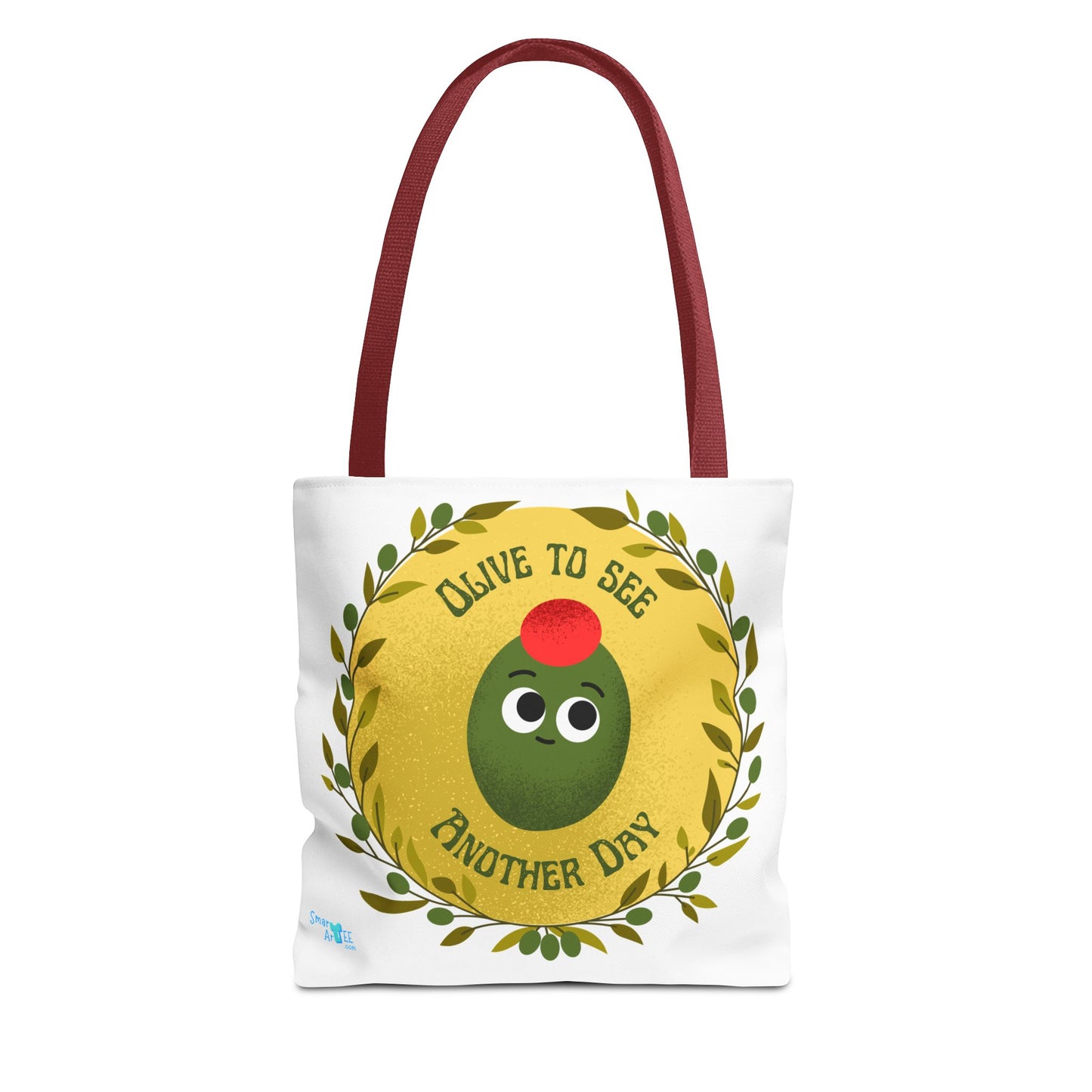 Olive to See Another Day Tote Bag | Fun Eco-Friendly Shopping Bag, Gift for Friends, Cute & Quirky, Everyday Carry, Summer Outing