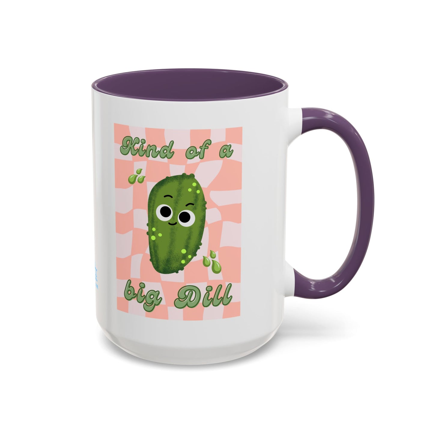 Kind of a Big Dill Coffee Mug – Fun Cactus Design, Perfect for Plant Lovers, Unique Gift for Friends, Cute Kitchen Decor, Quirky Coffee Cup