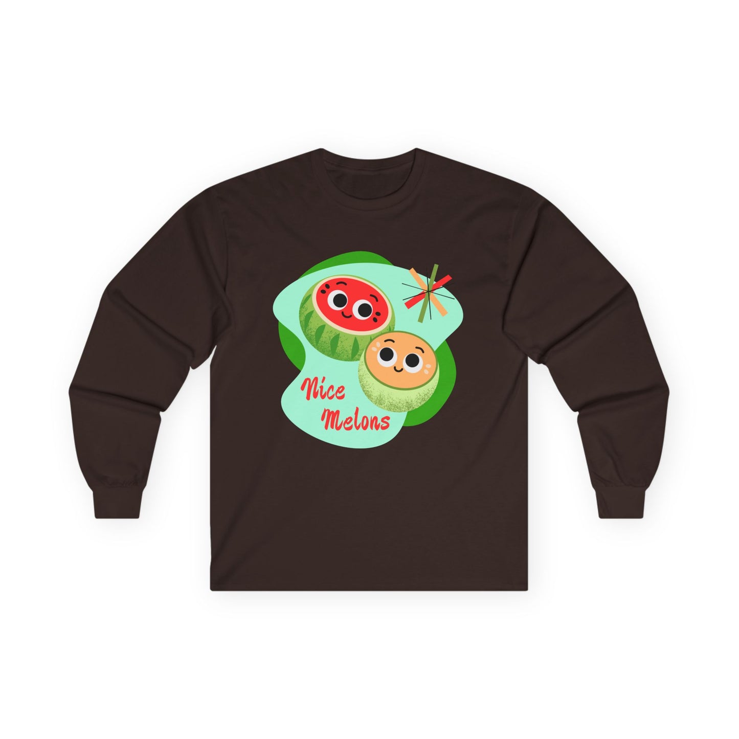Cute Fruit Long Sleeve Tees, Funny Gift, Summer Vibes, Gift for Foodies, Cute Pun Shirt, Comfort Wear