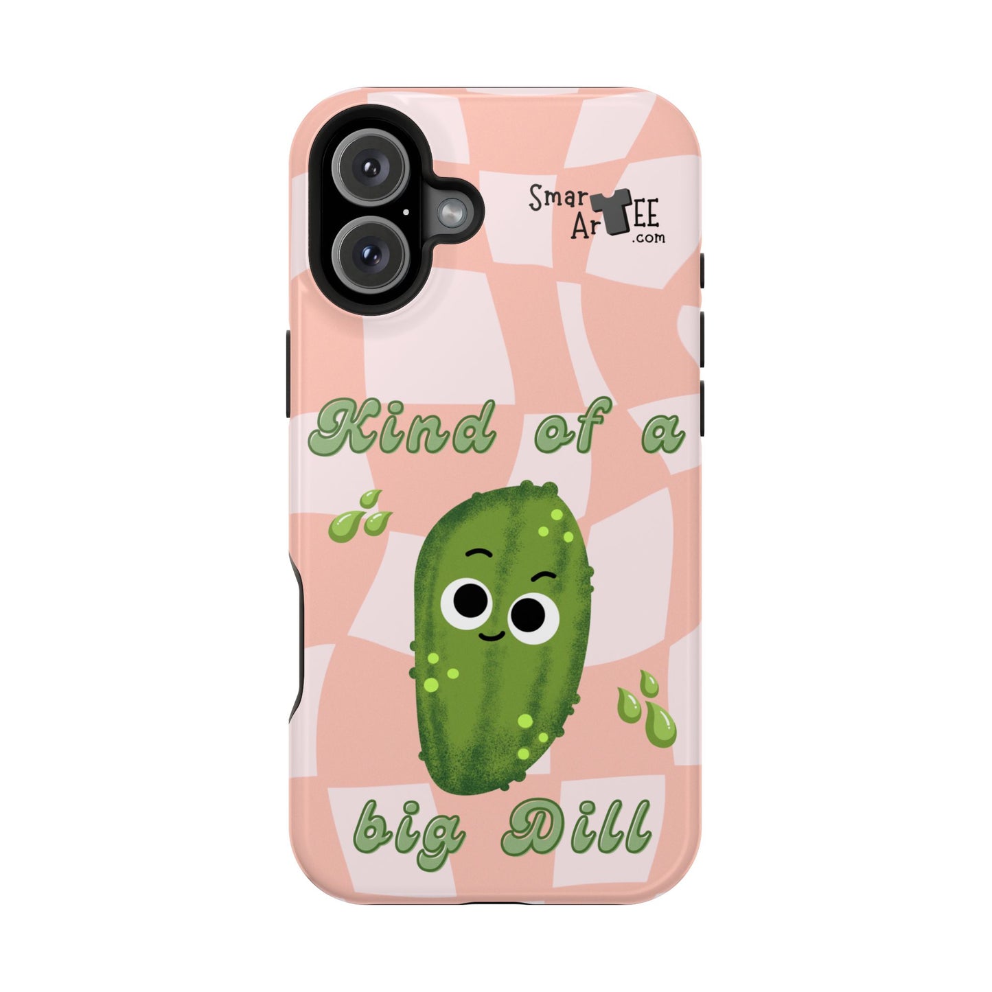 Cute Cucumber Phone Case, Funny Phone Case, Gift for Vegetable Lovers, Quirky Mobile Accessories, Summer Vibes, Kind of a Big Dill