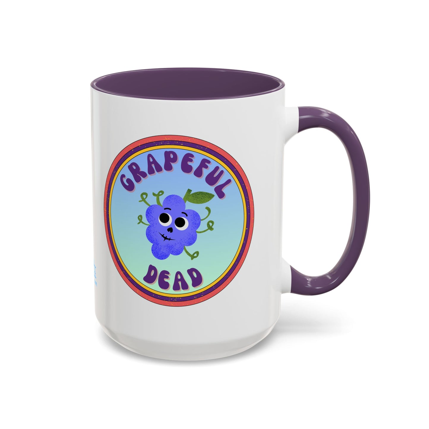 Grateful Dead Inspired Accent Coffee Mug, Fun Gift for Music Lovers, Unique Home Decor, Vibrant Coffee Mug, Collectible Gift for Occasions