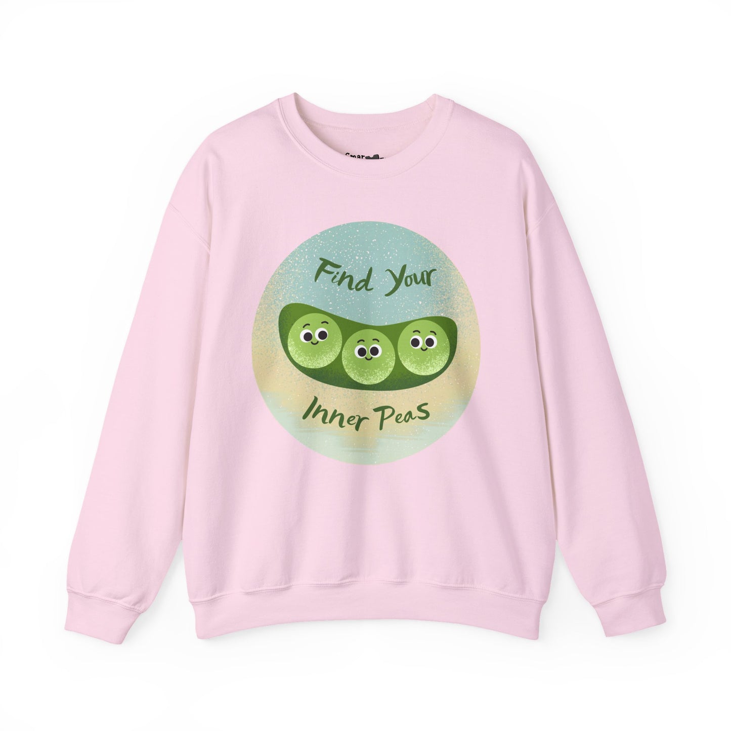 Find Your Inner Peas Sweatshirt | Funny Vegetable Pun Crewneck for Garden Lovers, Gift for Plant Parents, Relaxed Style for Everyday Wear