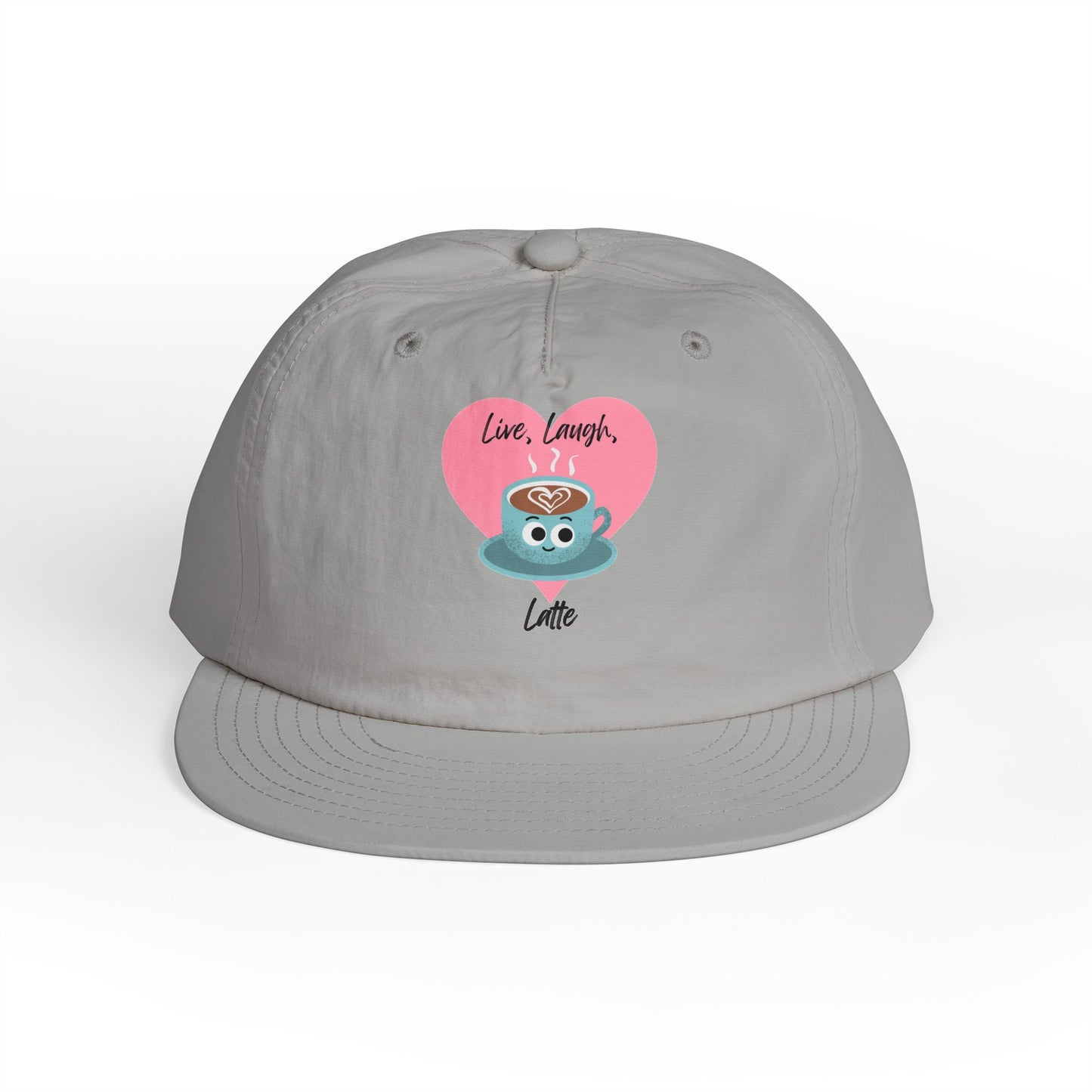 Playful Surf Cap - Live Laugh Love, Summer Vibes, Casual Weekend Accessory, Fun Beach Hat, Gift for Surf Lovers