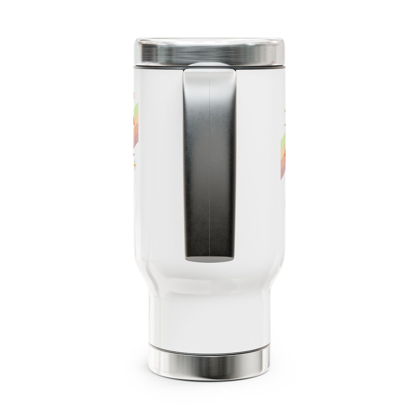 Mango-Inspired Travel Mug, Cute Cup for Coffee Lovers, Perfect for Gifts, Outdoor Adventures, and Everyday Use