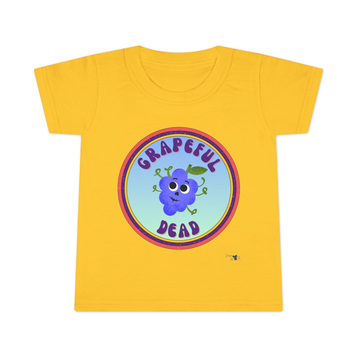 Grapeful Dead Toddler Shirt, Cute Kid's Tee, Baby Gift, Music Festival Shirt, Unique Toddler Apparel