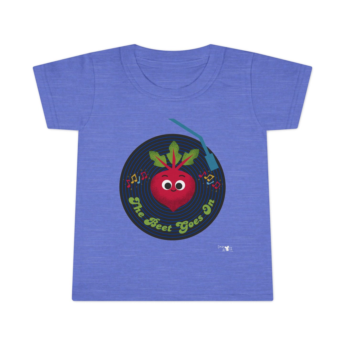 Toddler Shirt with 'The Beet Goes On' Design, Kids Tee, Funny Toddler Gift, Cute Vegetable Shirt, Veggie Lover Apparel