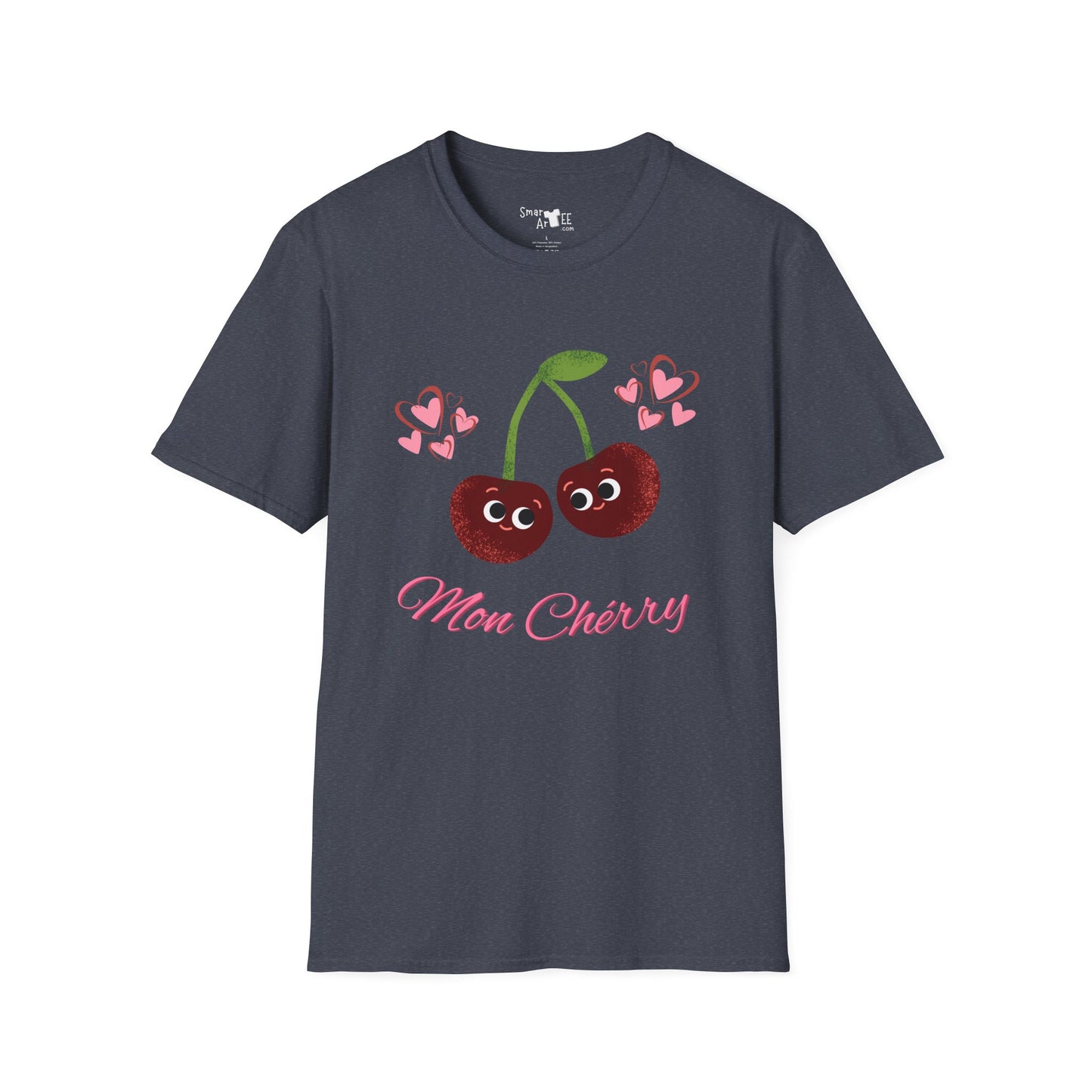 Cute Cherry Graphic Pun Tee, Chill Casual Shirt, Gift for Friends, Summer Vibe Top, Stylish Everyday T-Shirt, Adorable Fun Wear