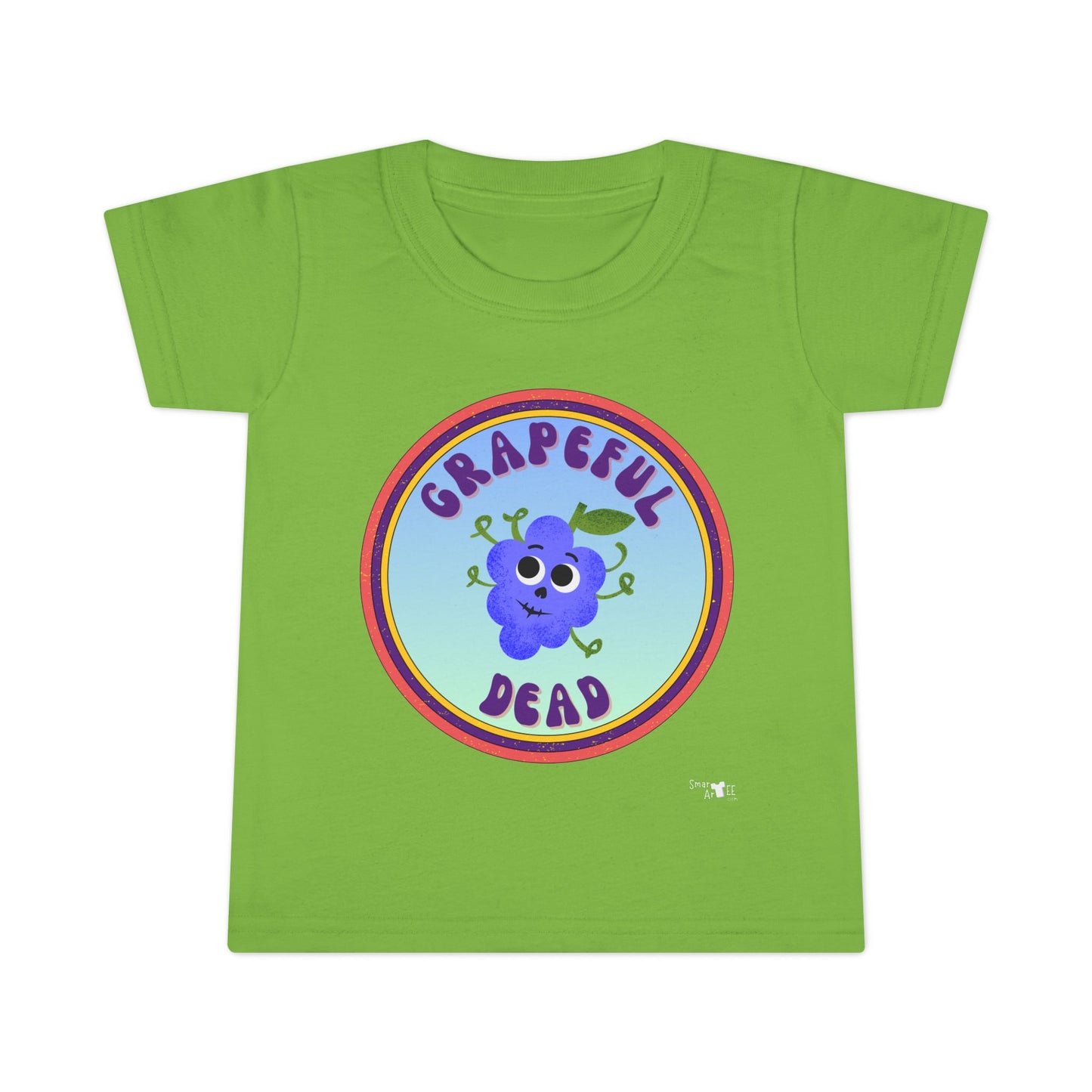 Grapeful Dead Toddler Shirt, Cute Kid's Tee, Baby Gift, Music Festival Shirt, Unique Toddler Apparel