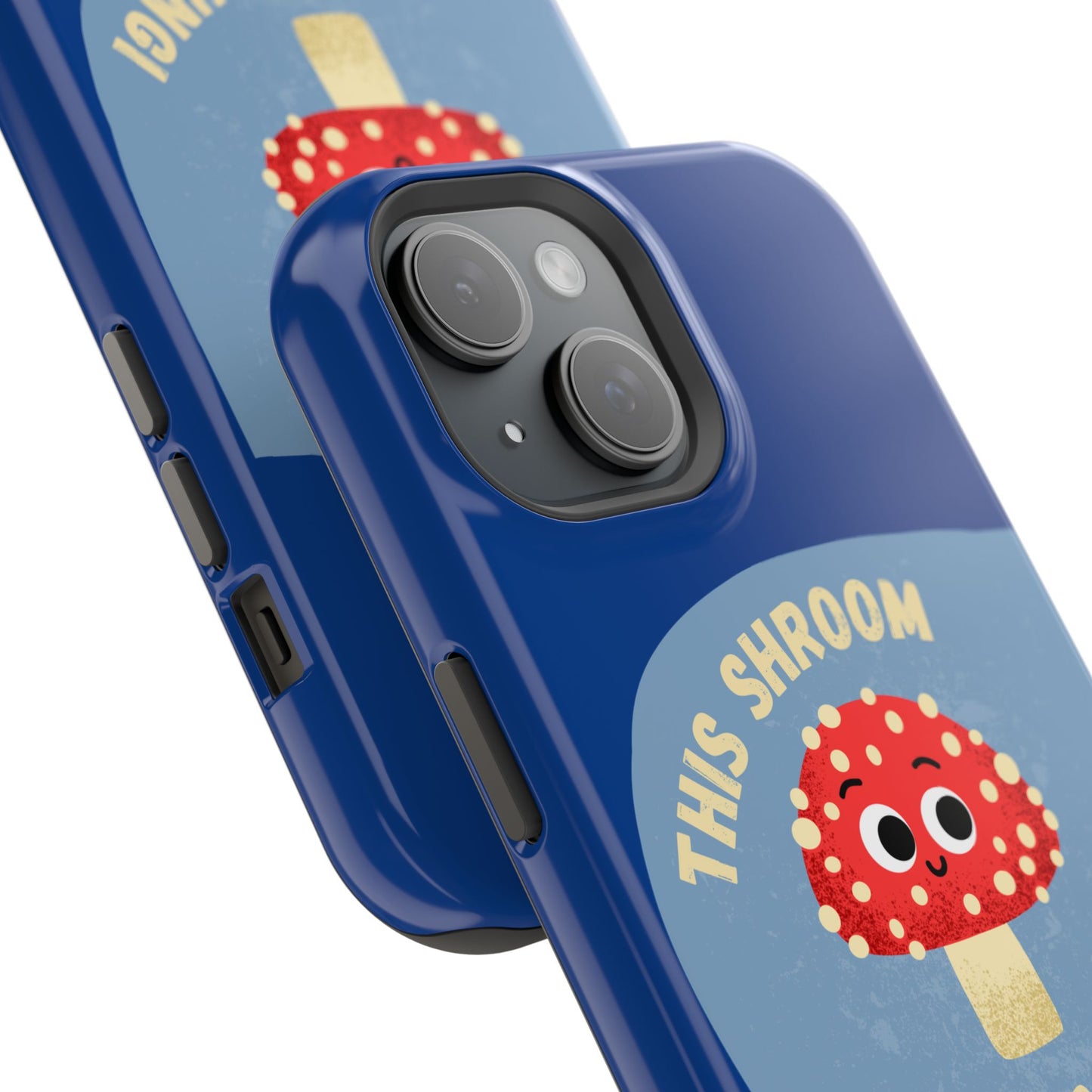 Cute Mushroom Phone Case, Fun Gift for Mushroom Lovers, Durable Phone Cover, Quirky Accessory for All Occasions
