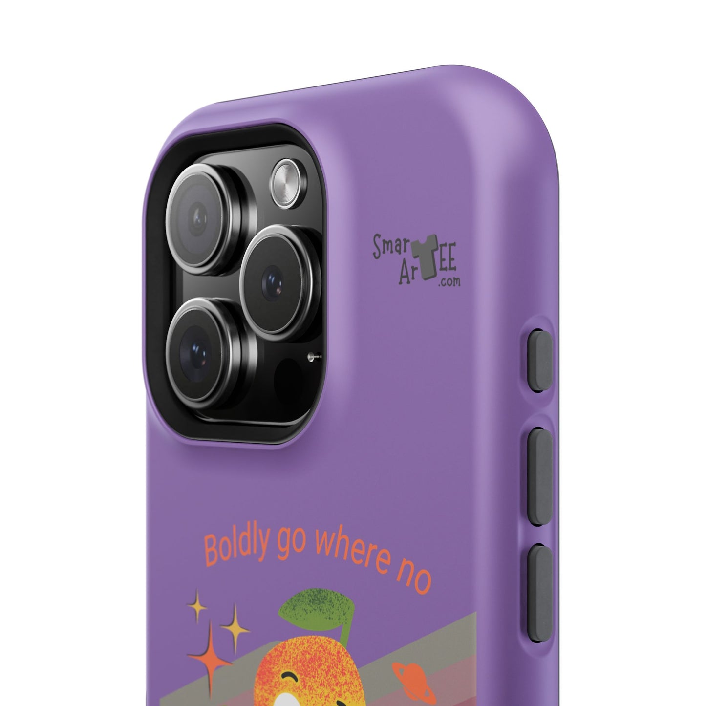 Star Trek Themed Mango Pun Phone Case, Impact-Resistant Case, Quirky Tech Accessory, Cute Phone Cover, Gift for Fruit Lovers