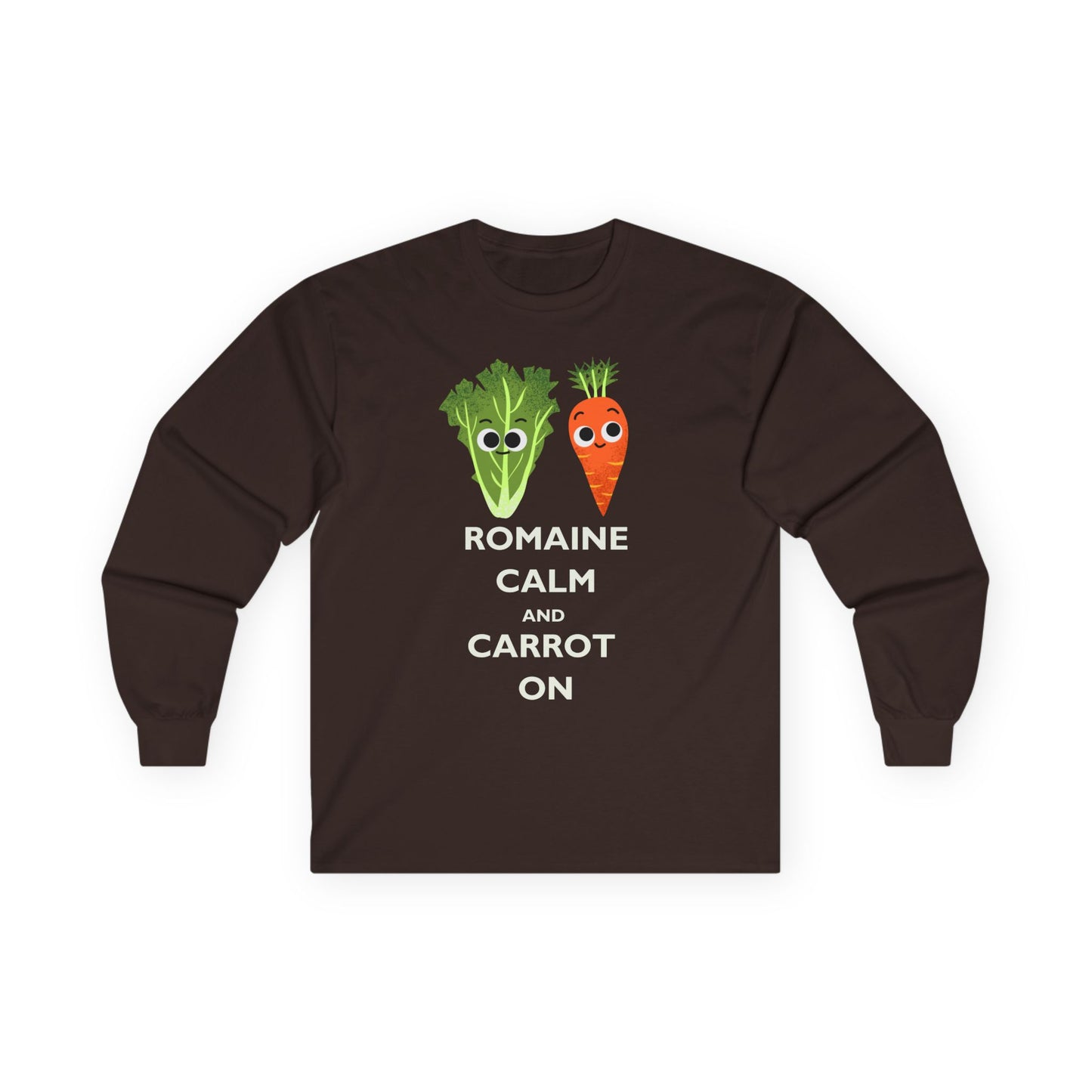 Playful Veggie Long Sleeve Tees, Funny Shirt for Food Lovers, Perfect Gift for Gardeners, Great for Holidays and Parties