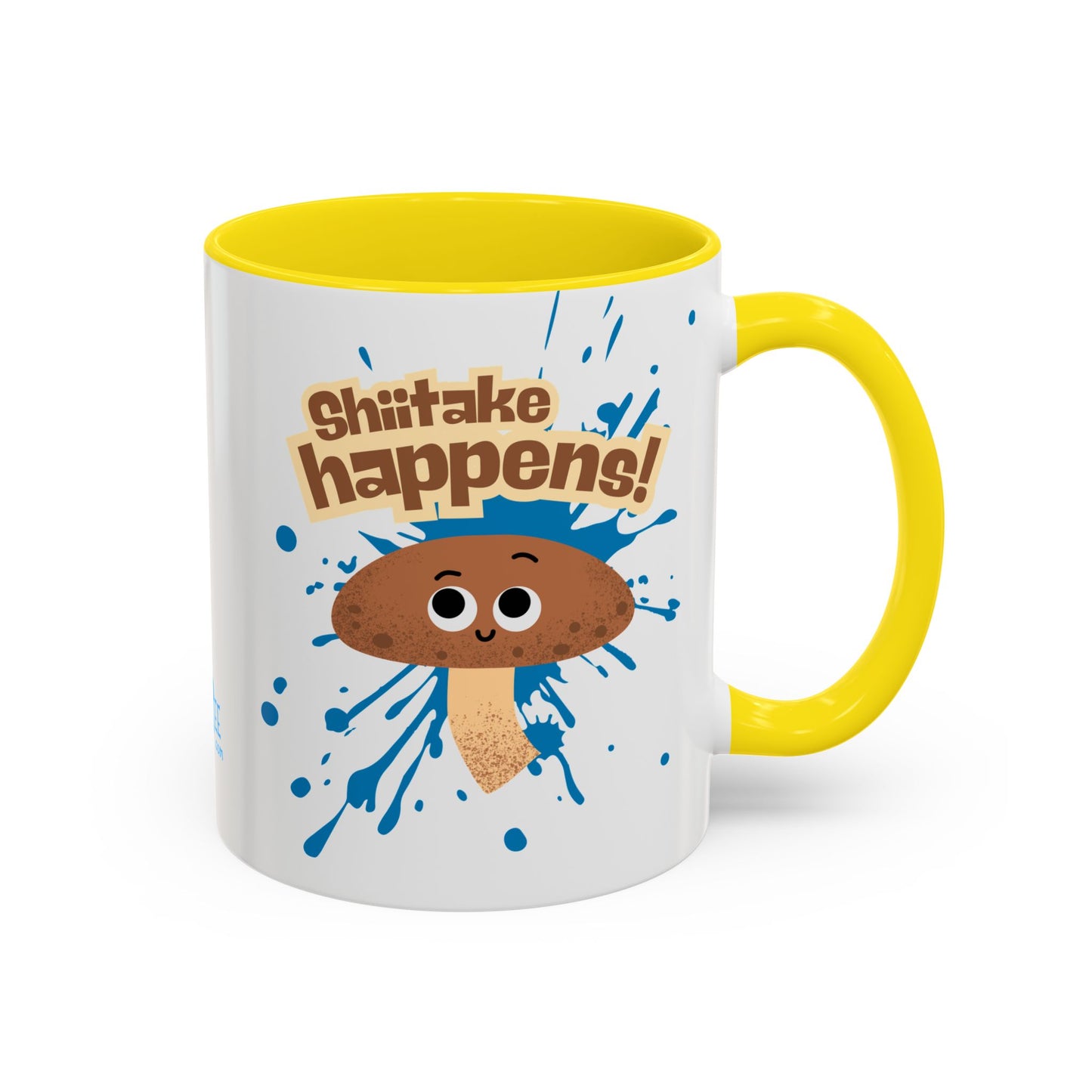 Shiitake Happens Coffee Mug, Funny Mushroom Mug, Cute Kitchen Gift, Coffee Lover Gift, Quirky Home Decor, Holiday Gift Idea