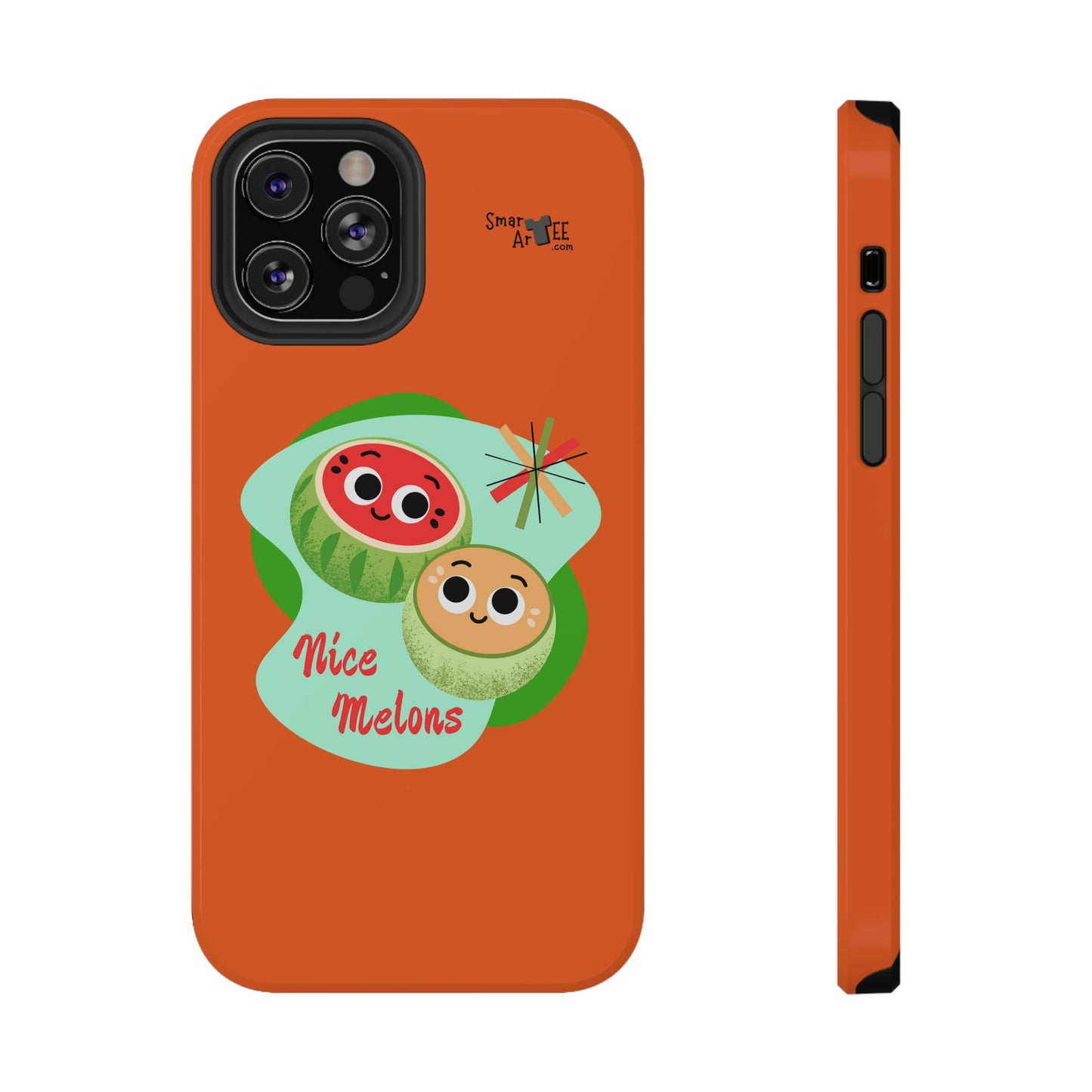 Cute Fruit Phone Case - Nice Melons Design, Impact-Resistant, Fun Gift for Kids, Phone Accessories for Celebrations, Fruit Lovers