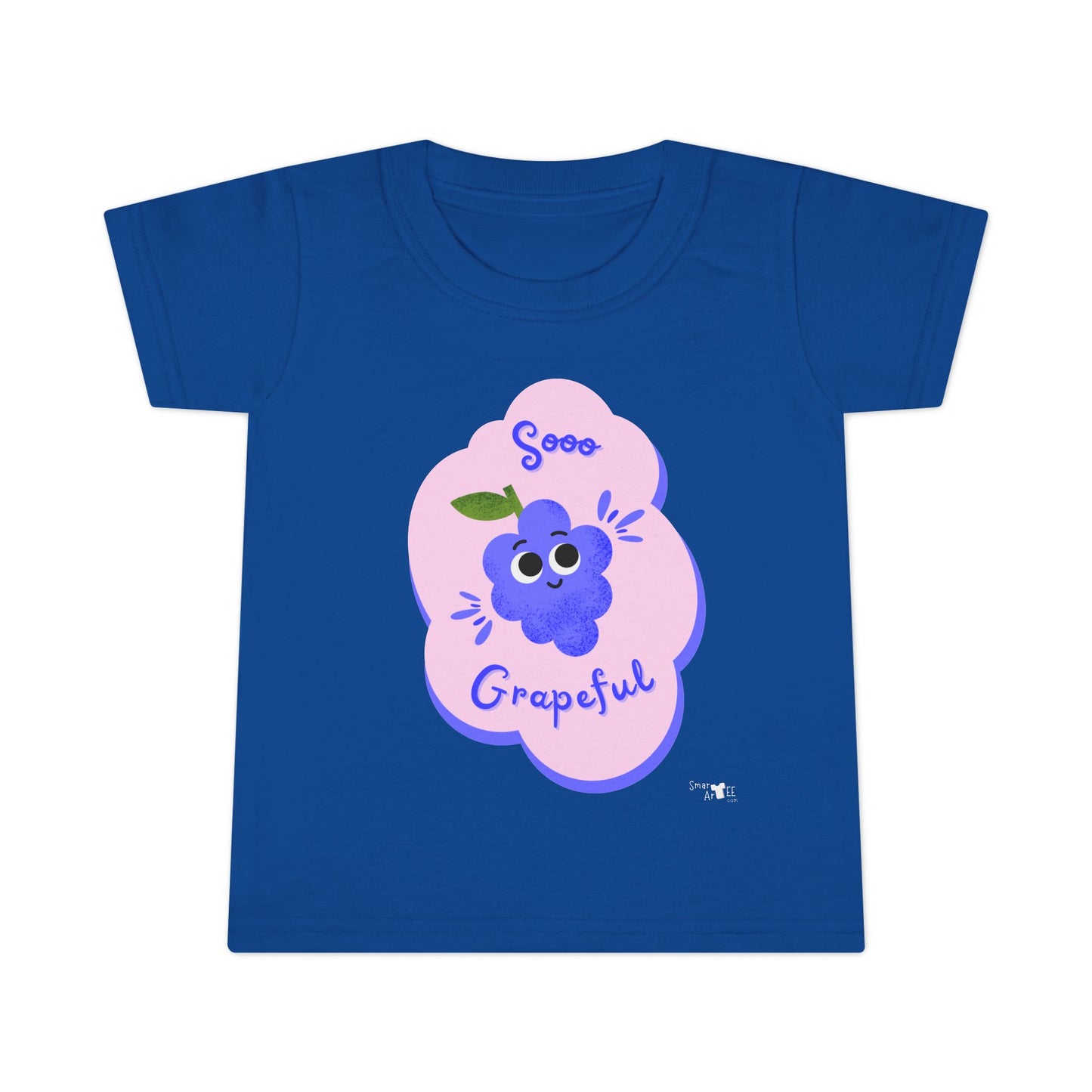 Cute Toddler Shirt - Sooo Grapeful Design for Kids, Funny Gift for Toddlers, Cute Apparel for Babies, Birthday Gift