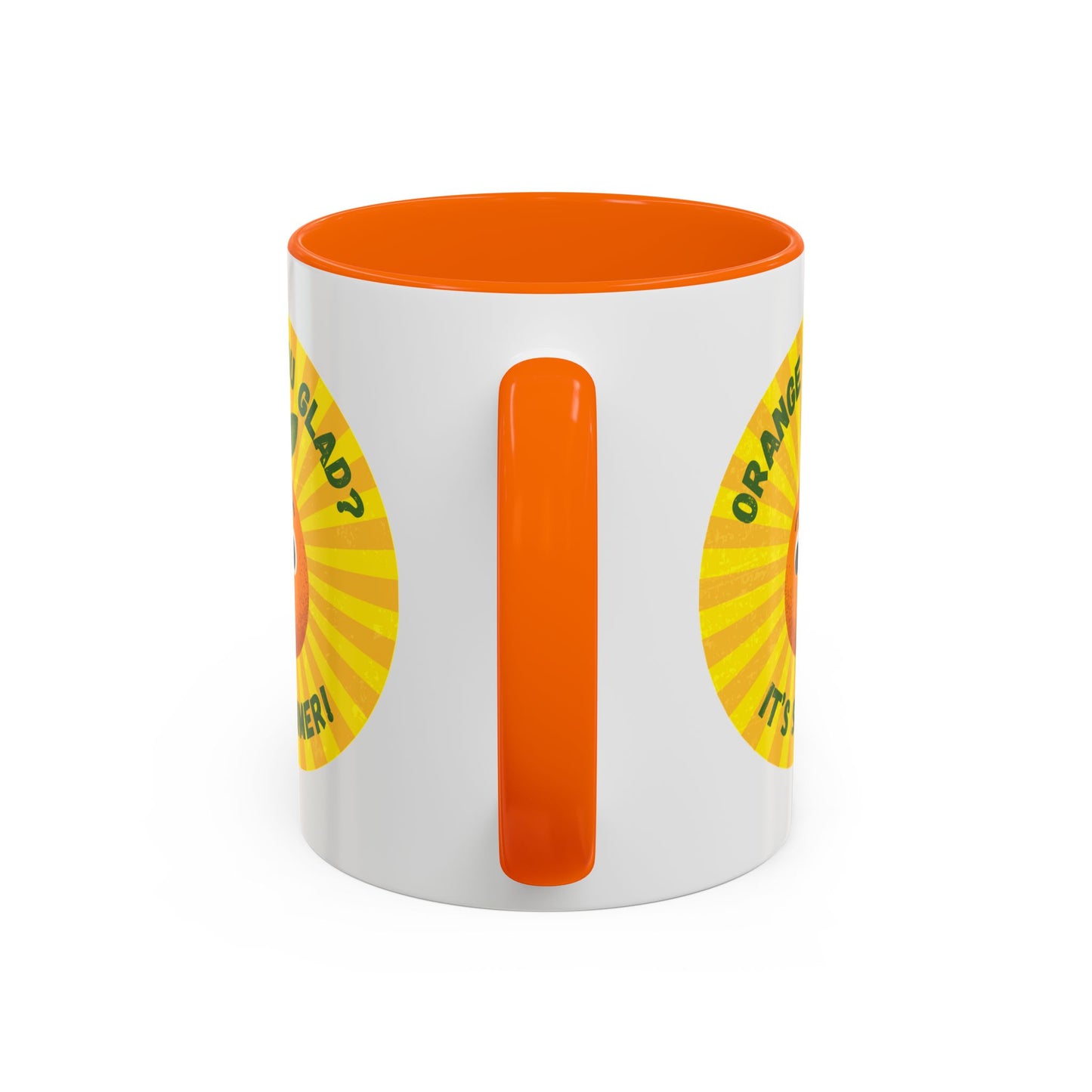 Sunny Citrus Coffee Mug - Perfect for Summer! | Fun Gift for Coffee Lovers, Kitchen Decor, Orange Enthusiasts