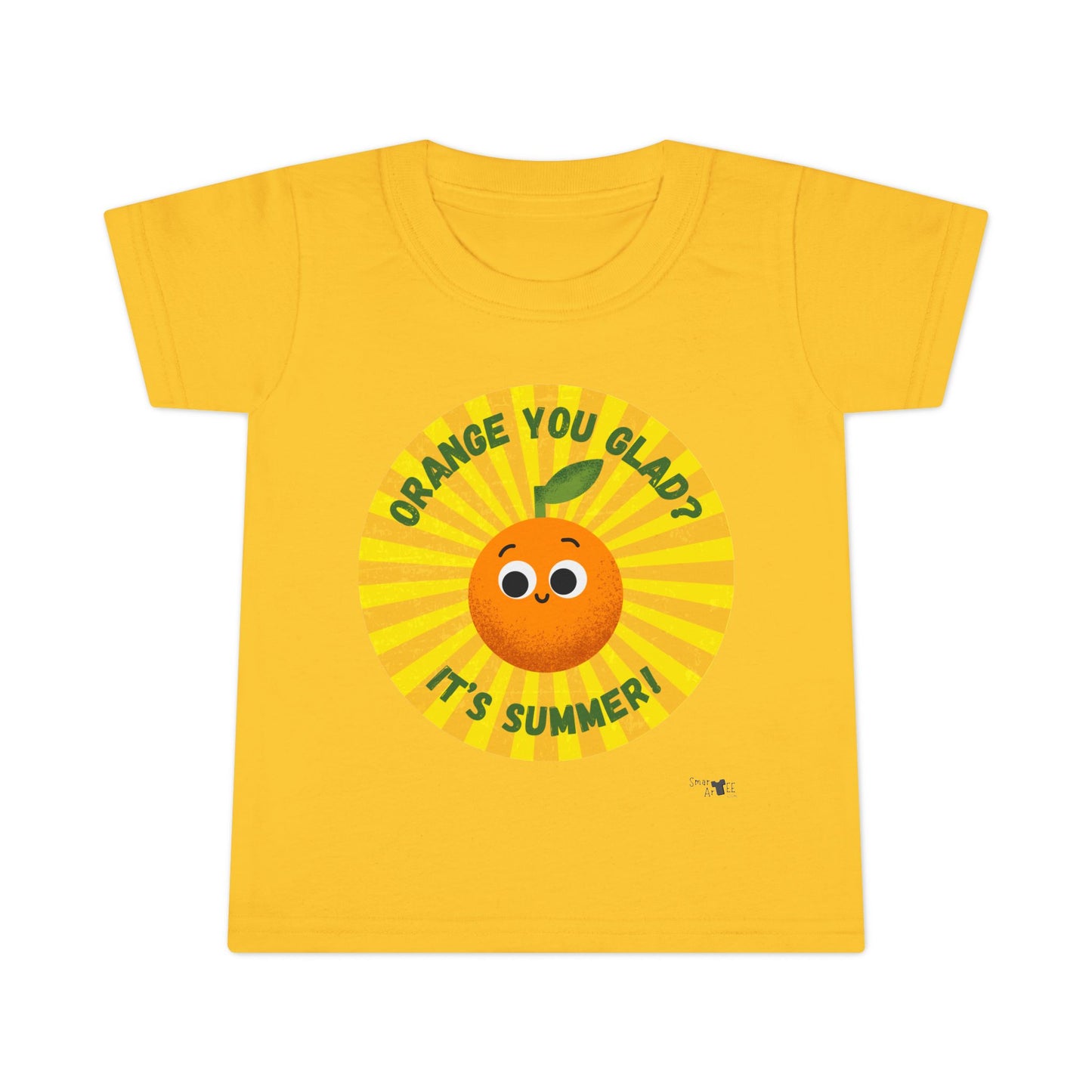 Summer Toddler Shirt: Orange You Glad It's Summer? Fun Kids Tee, Birthday Gift, Playdate Outfit, Summer Vibes, Cute Children’s Apparel