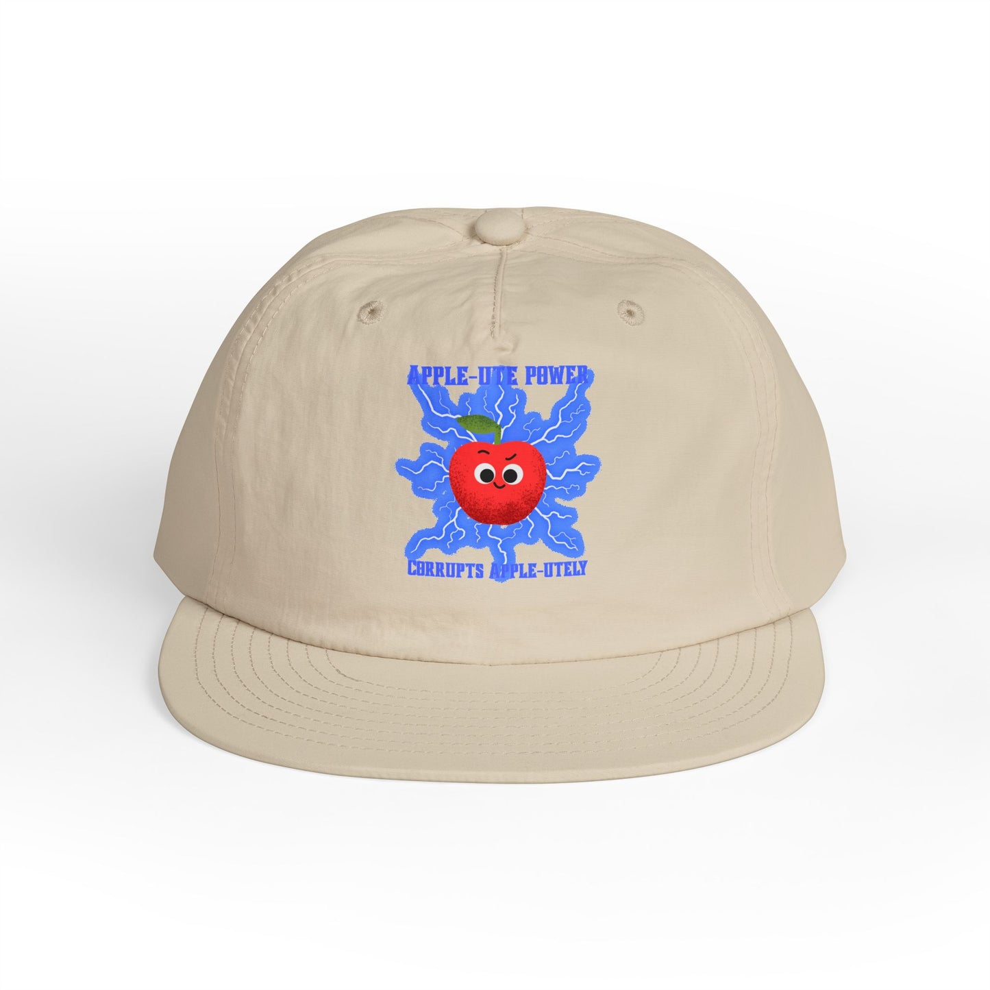 Fun Surf Cap with Playful Apple Design | Great for Summer, Beach Days, and Casual Outings | Perfect Gift Hat for All Ages, Kids, Beach Fashion