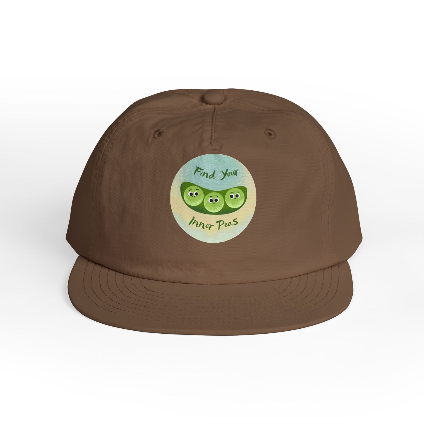 Surf Cap, Find Your Inner Peace Hat, Beachwear Accessories, Summer Cap, Fun Prints, Relaxation Gear, Outdoor Lifestyle
