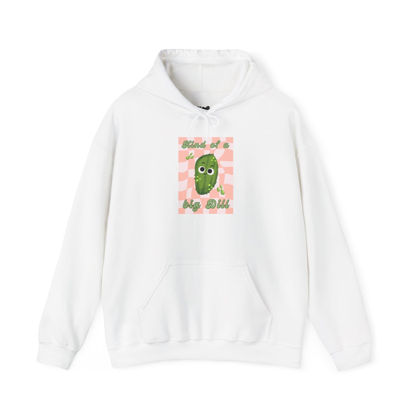 Quirky Dill Pickle Hoodie - Perfect for Chilling, Gifts for Foodies, Fun Casual Wear, Unique Gift for Veggie Lovers