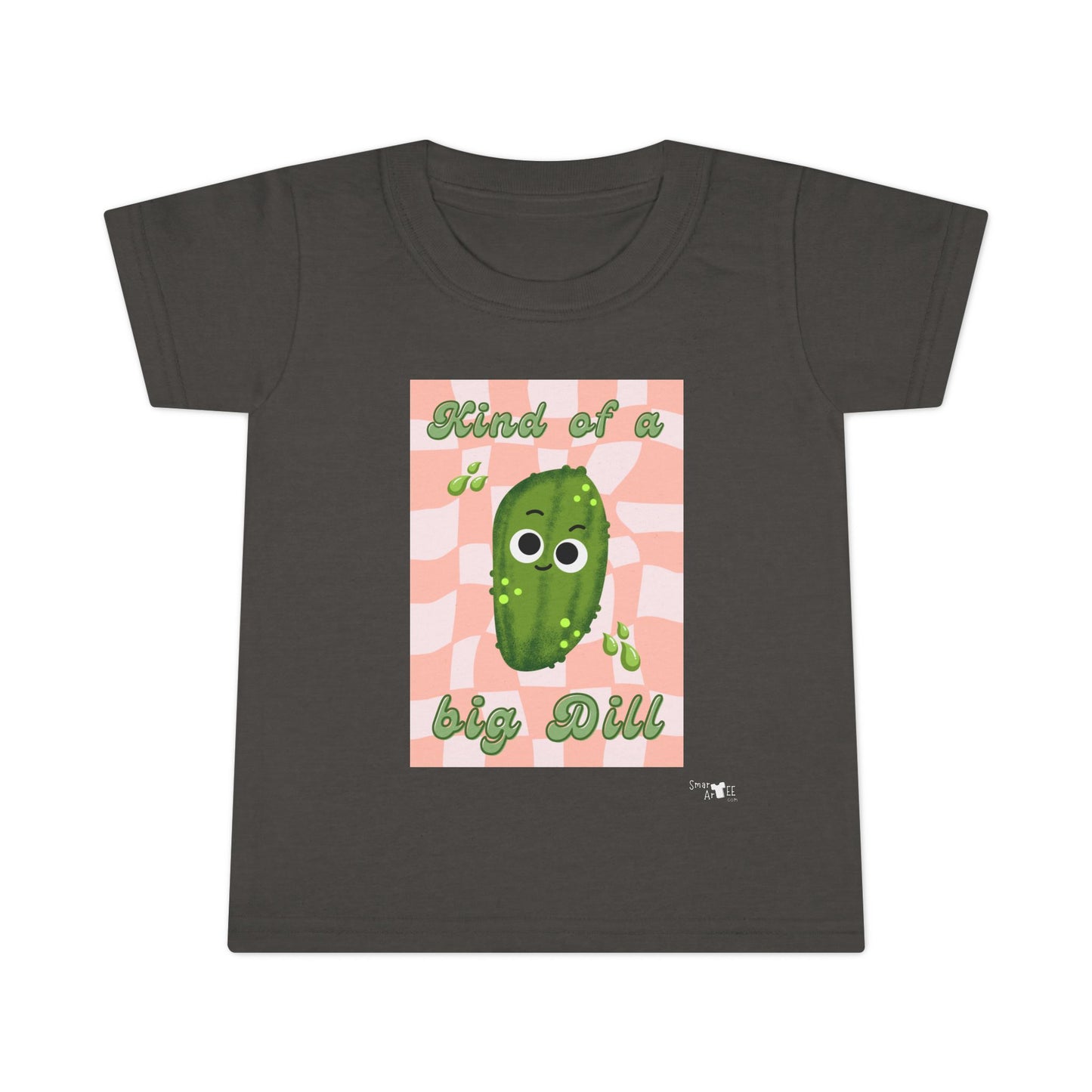 Cute Toddler Shirt, Kind of a Big Dill Tee, Funny Pickle Pun Shirt, Kids Gift, Summer Outfit, Toddler Apparel
