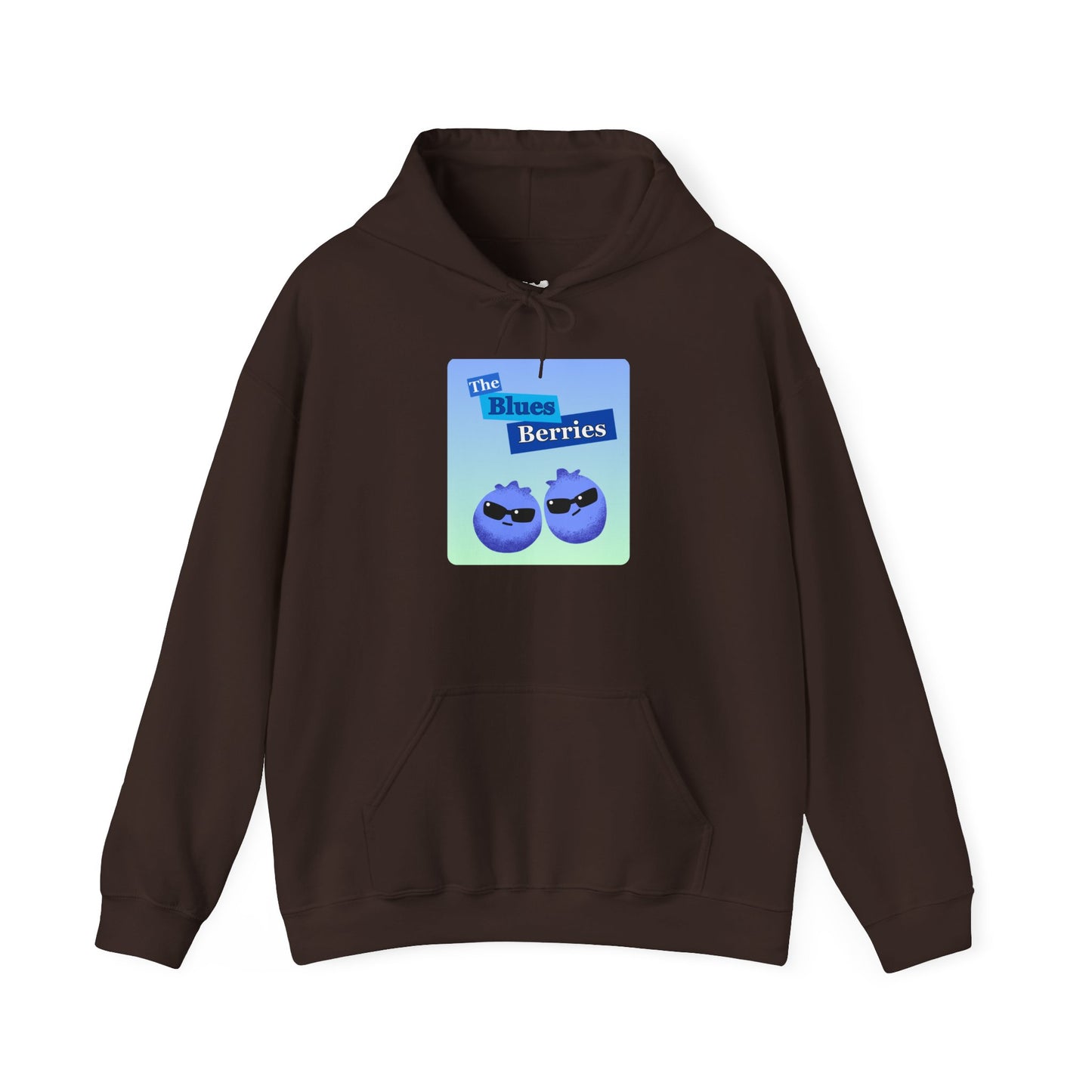 Blues Brothers Pun Hoodie - Cozy Unisex Pullover, Gift for Fruit Lovers, Casual Wear, Spring Fashion, Foodie Apparel