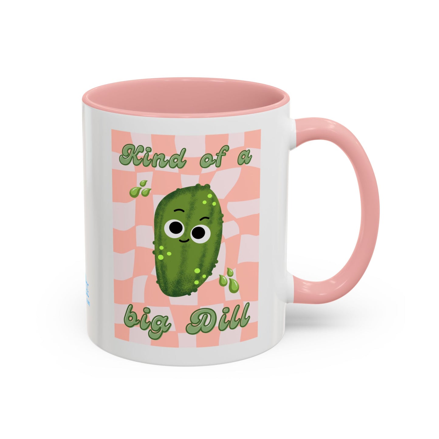 Kind of a Big Dill Coffee Mug – Fun Cactus Design, Perfect for Plant Lovers, Unique Gift for Friends, Cute Kitchen Decor, Quirky Coffee Cup