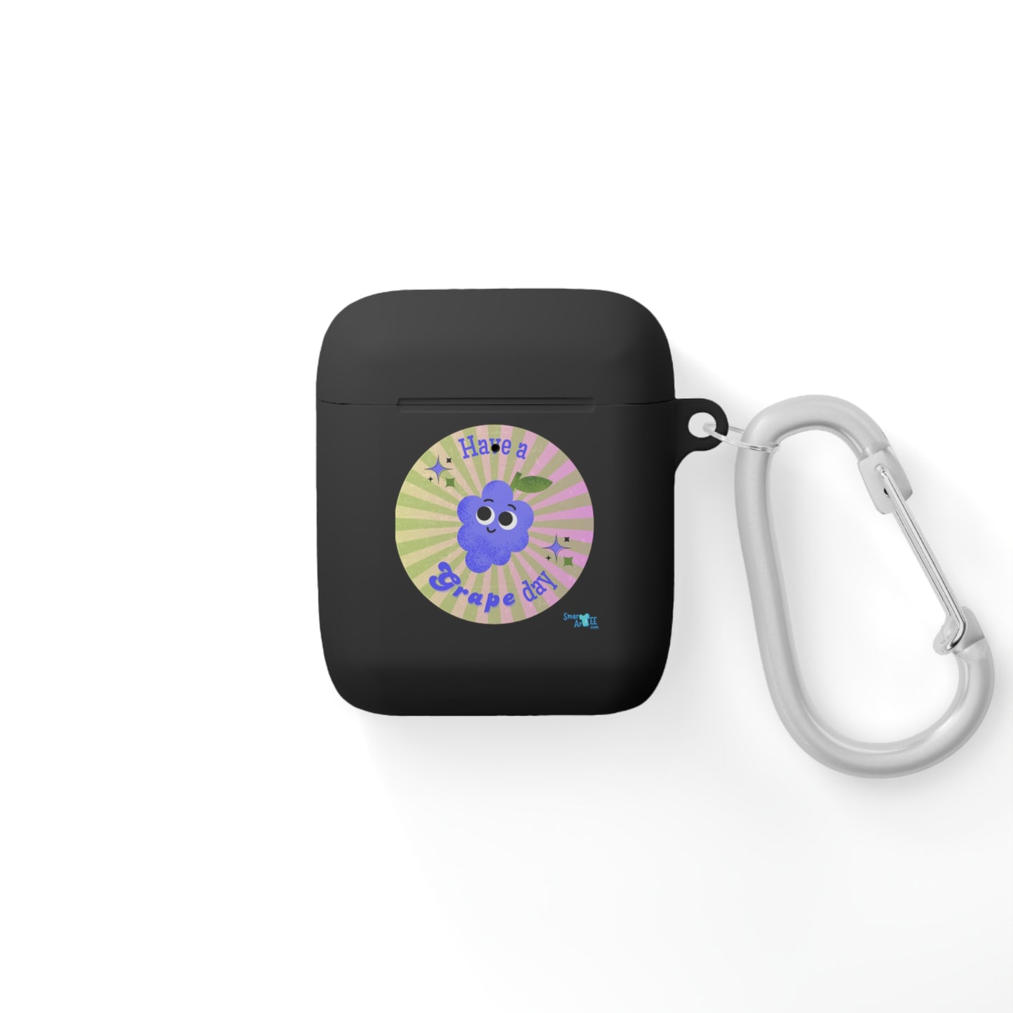 Cute Grape AirPods Case Cover, Fun Earbuds Protector, Gift for Music Lovers, Colorful Accessory, Great Gift Idea