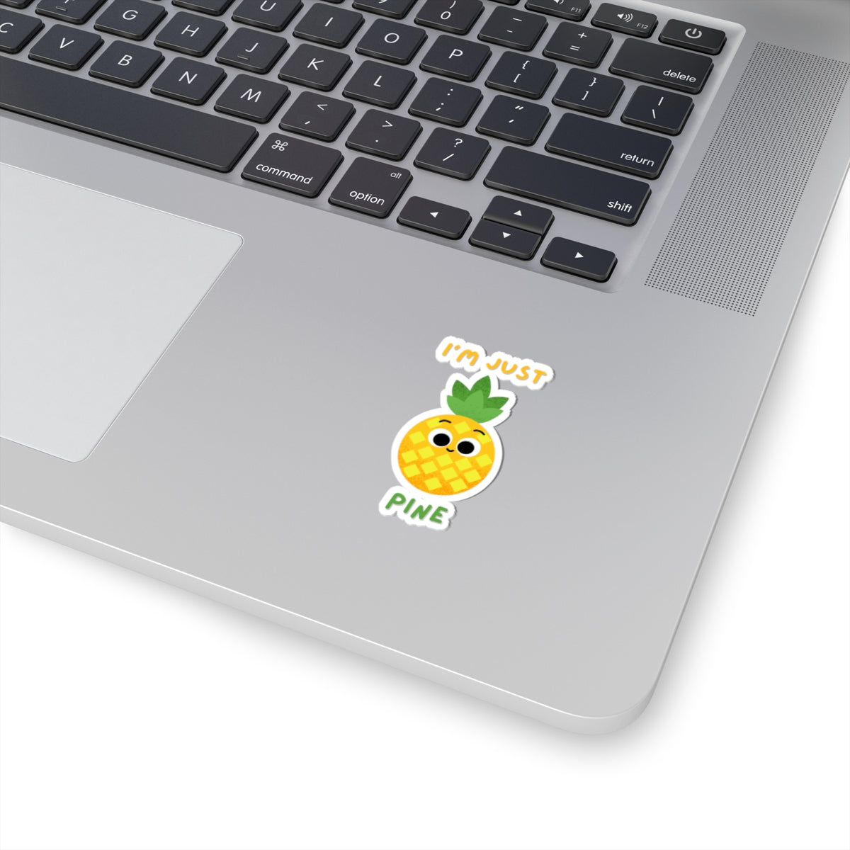 Cute Pineapple Kiss-Cut Stickers | Fun Laptop Decor, Gifts for Friends, Tropical Vibe, Kids' Crafts, Summer Celebrations