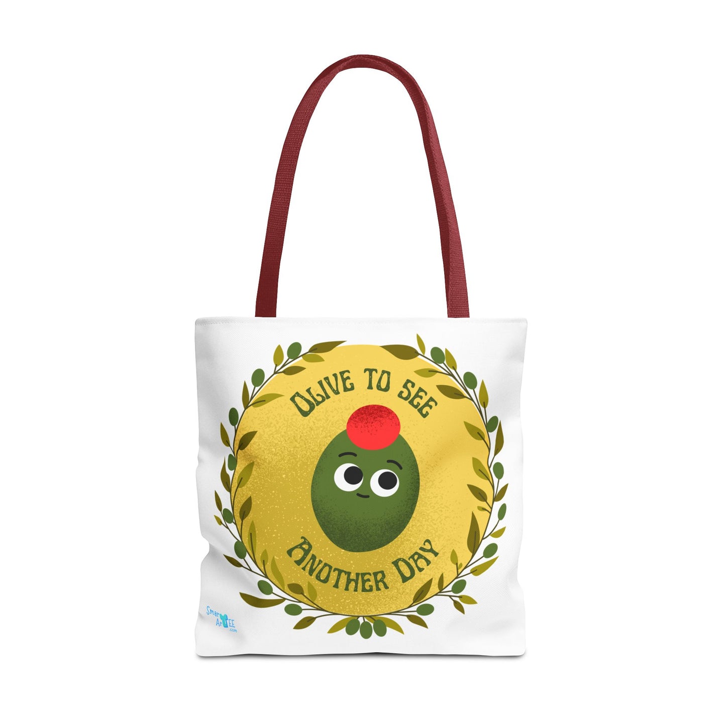Olive to See Another Day Tote Bag | Fun Eco-Friendly Shopping Bag, Gift for Friends, Cute & Quirky, Everyday Carry, Summer Outing