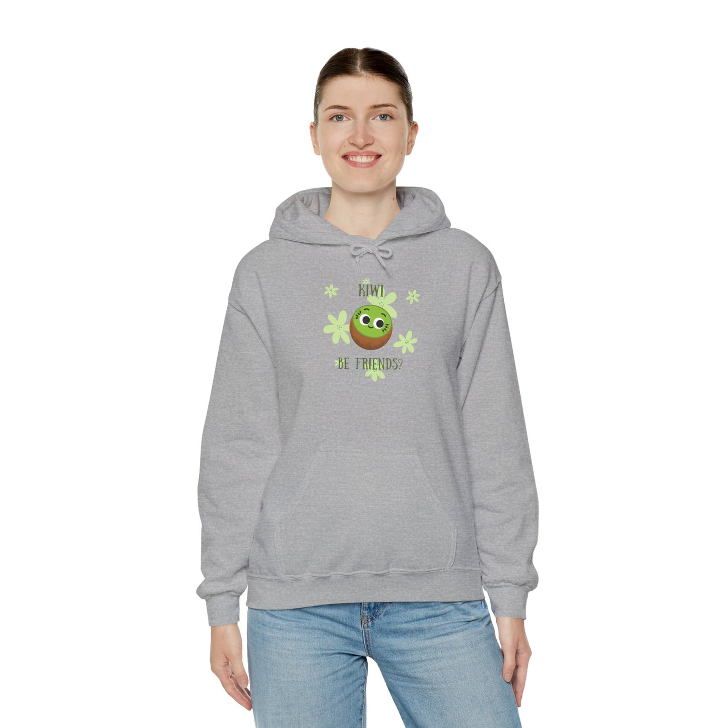 Be Friends Hoodie, Cute Apparel, Unisex Graphic Pullover, Perfect Gift for Friends, Cozy Casual Wear