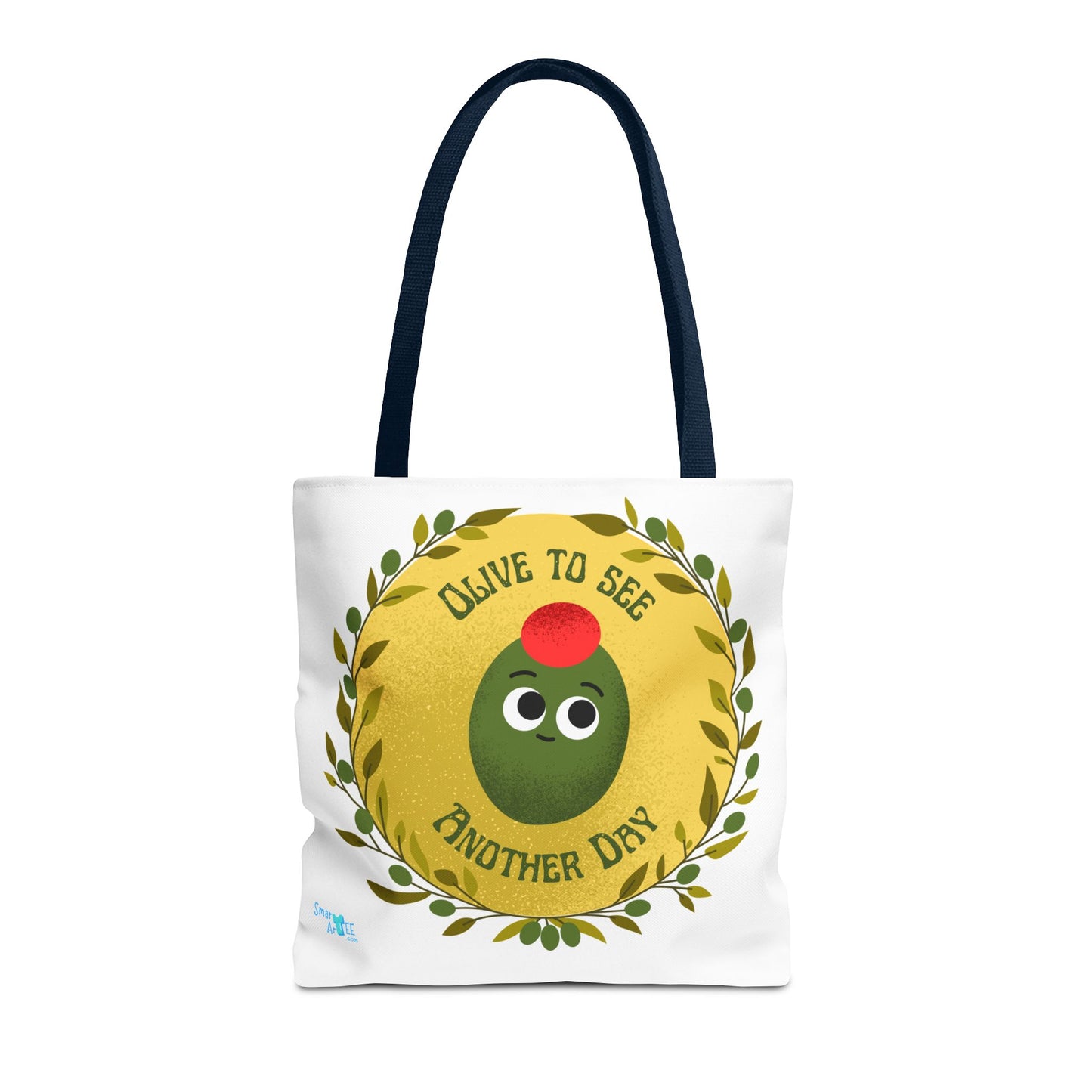 Olive to See Another Day Tote Bag | Fun Eco-Friendly Shopping Bag, Gift for Friends, Cute & Quirky, Everyday Carry, Summer Outing