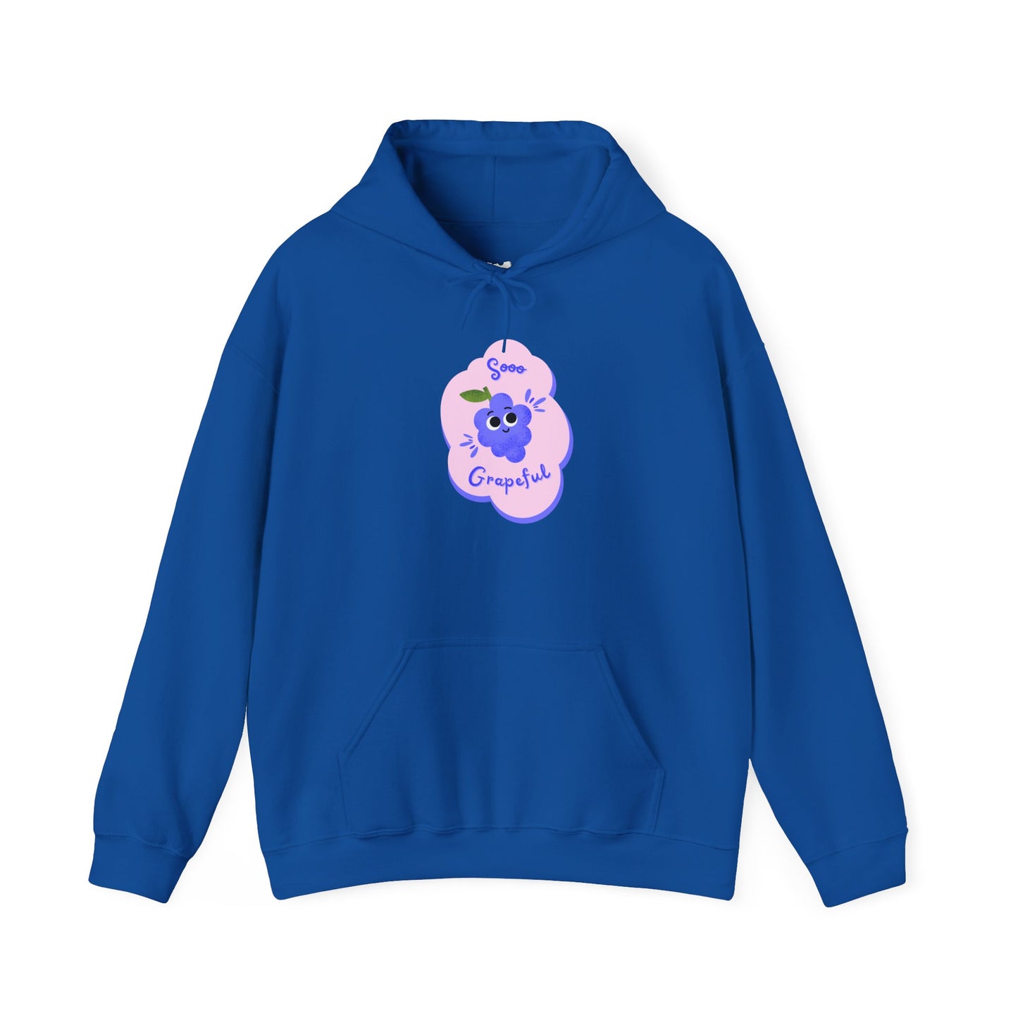 Charming Grape Hoodie, Cozy Unisex Pullover, Graphic Hoodie for Spring, Perfect Gift for Garden Lovers, Trendy Casual Wear