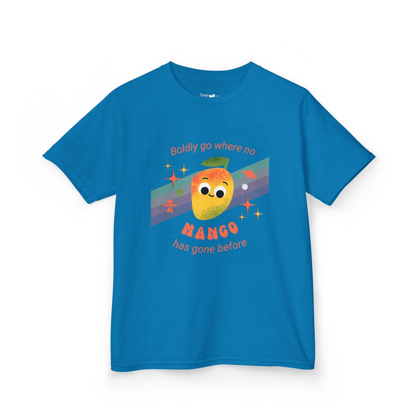 Mango Adventure Kids Tee, Fun Summer Shirt, Cute Gift for Kids, Playful Cotton Tee, Birthday Gift Idea