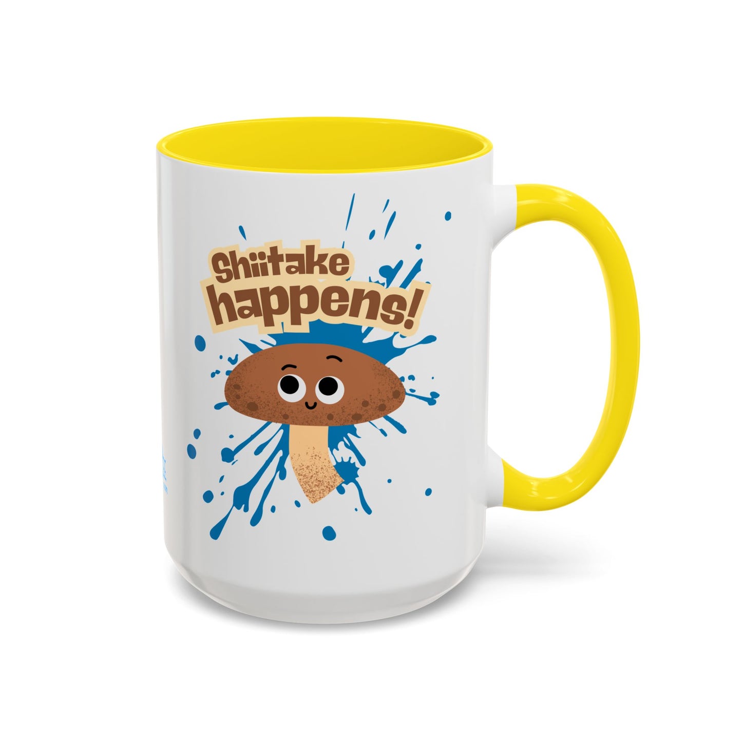 Shiitake Happens Coffee Mug, Funny Mushroom Mug, Cute Kitchen Gift, Coffee Lover Gift, Quirky Home Decor, Holiday Gift Idea