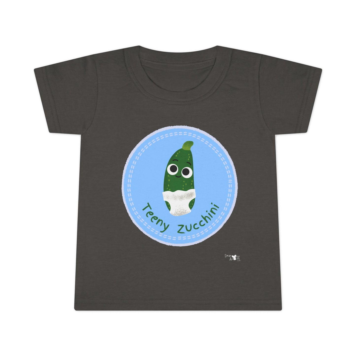 Cute Toddler Zucchini Shirt, Funny Kids Tee, Teeny Zucchini Design, Gift for Toddlers, Playful Children's Apparel