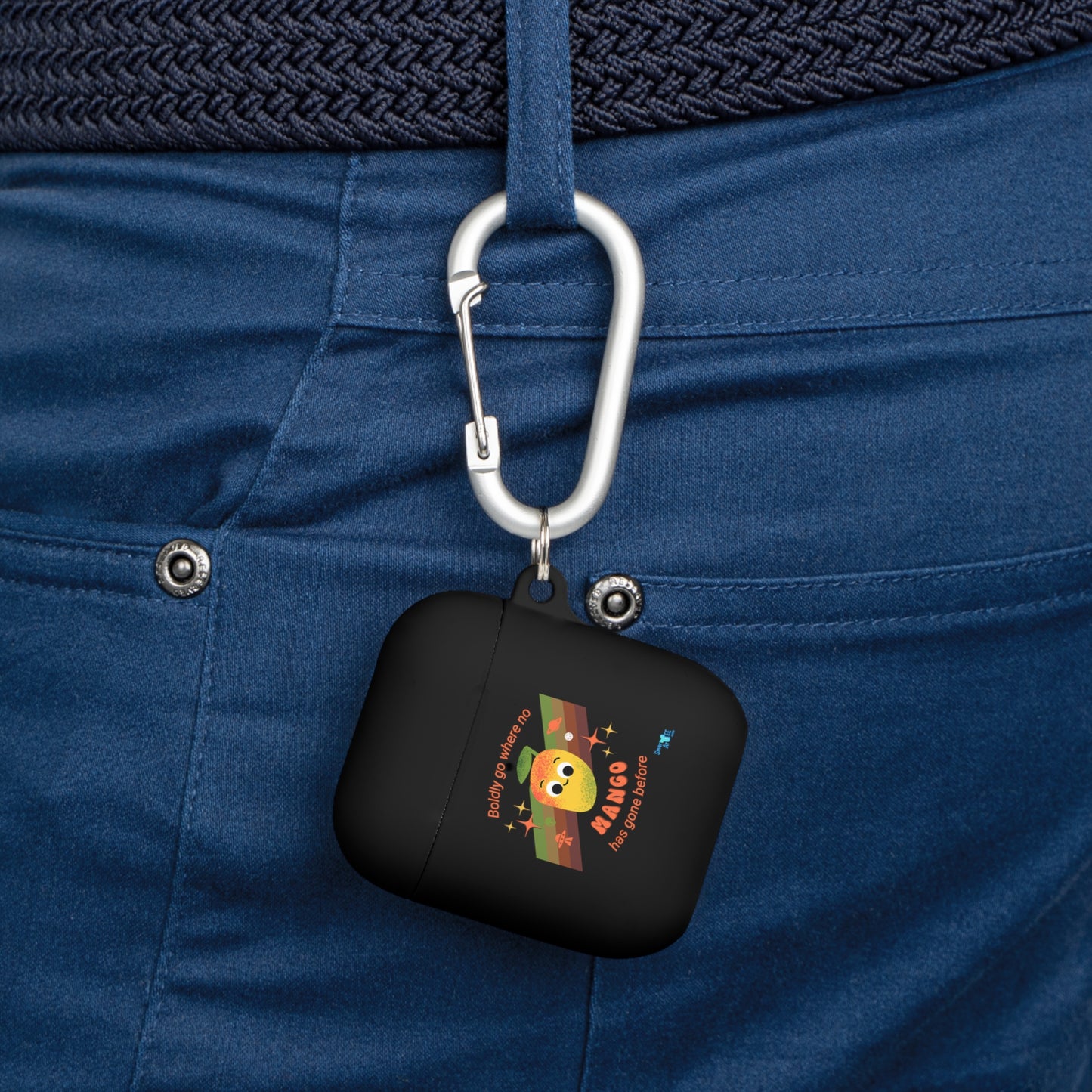 Mango AirPods Case Cover - Fun, Quirky Accessory for Music Lovers, Gift for Music Buffs, Cute Mango Cover, Summer Vibes
