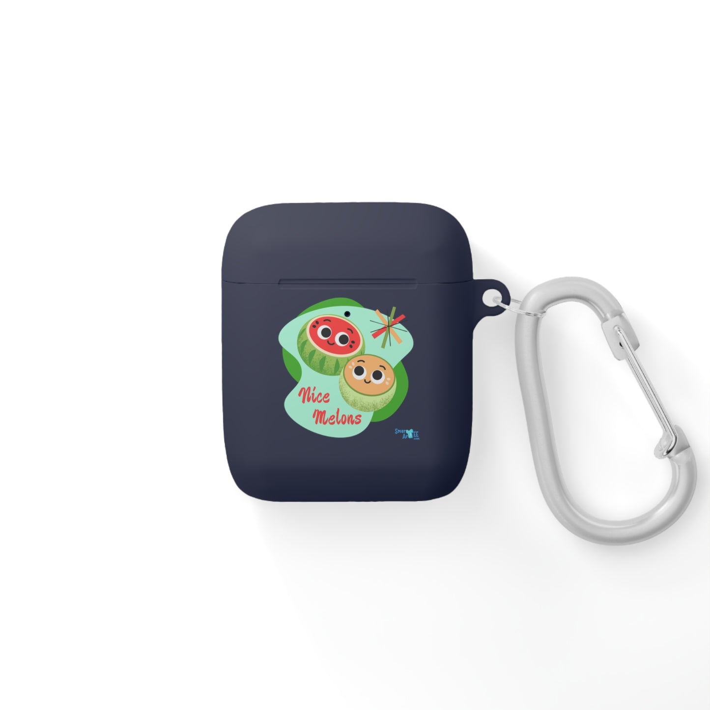 Cute Fruit AirPods Case Cover | Nice Melons Design, AirPods Accessory, Fun Gift for Kids, Summer Vibes, Unique Earbuds Holder