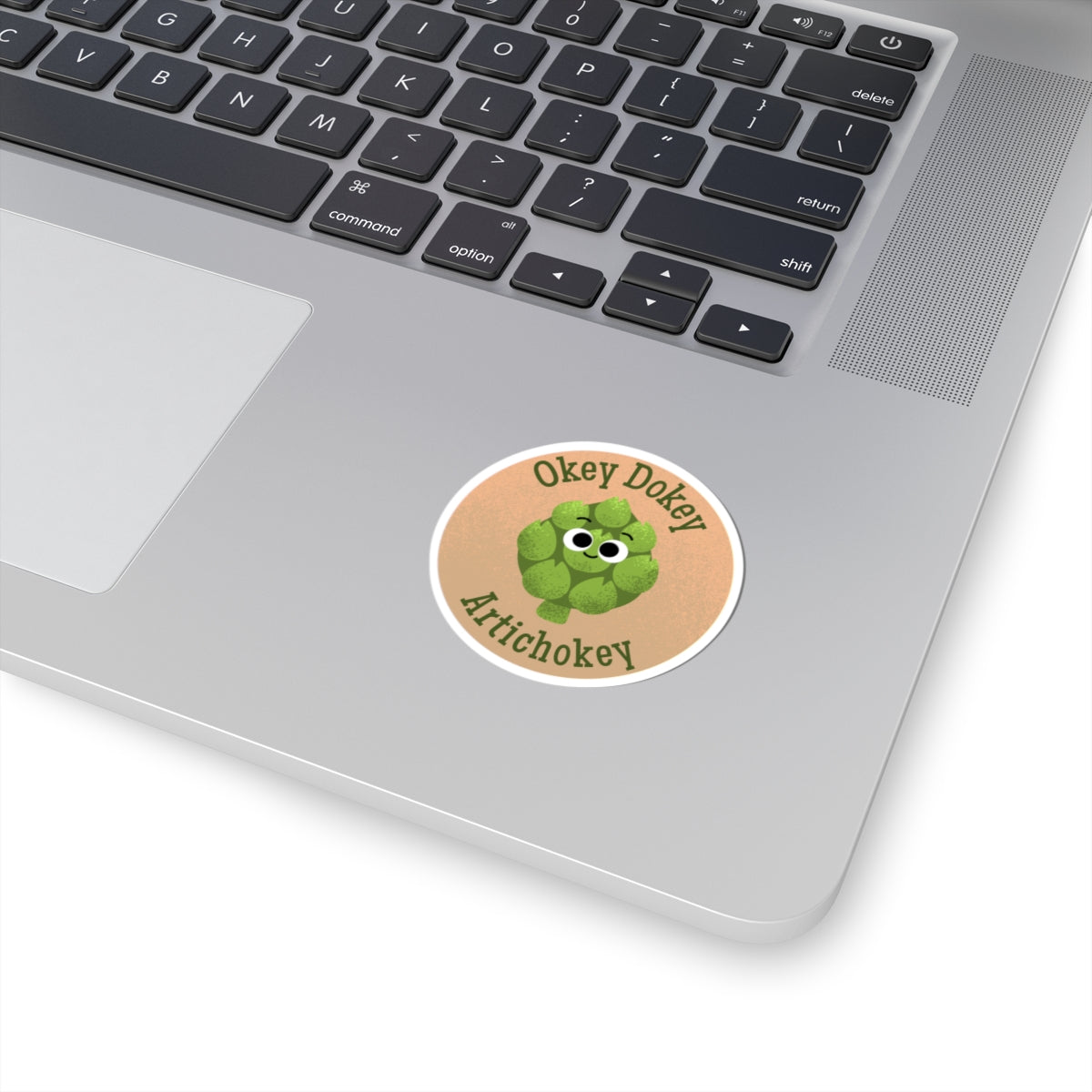 Playful Artichoke Kiss-Cut Stickers - Cute for Laptops, Water Bottles, Gifts, Party Favors, and Journals