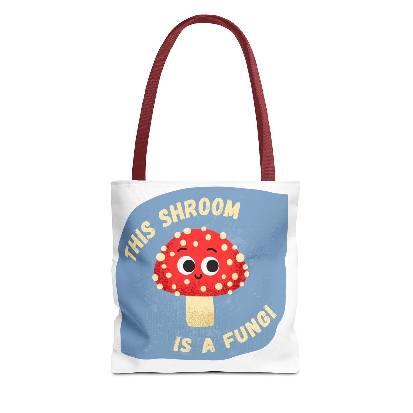 Cute Mushroom Tote Bag - Funny Gift for Mushroom Lovers, Eco-Friendly Shopping Bag, Artsy Tote, Whimsical Weekender Bag, Unique Gift Idea