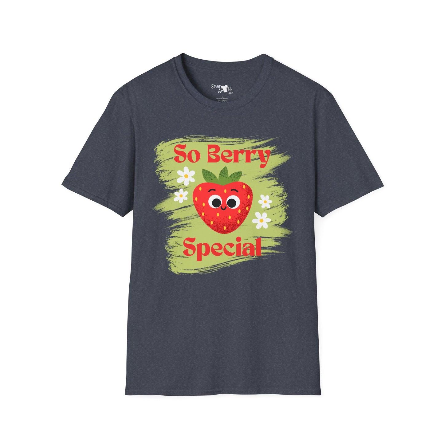 So Berry Special Unisex Softstyle T-Shirt | Cute Strawberry Graphic Pun Tee, Fun Gift for Friends, Summer Vibes, Birthday, Casual Wear