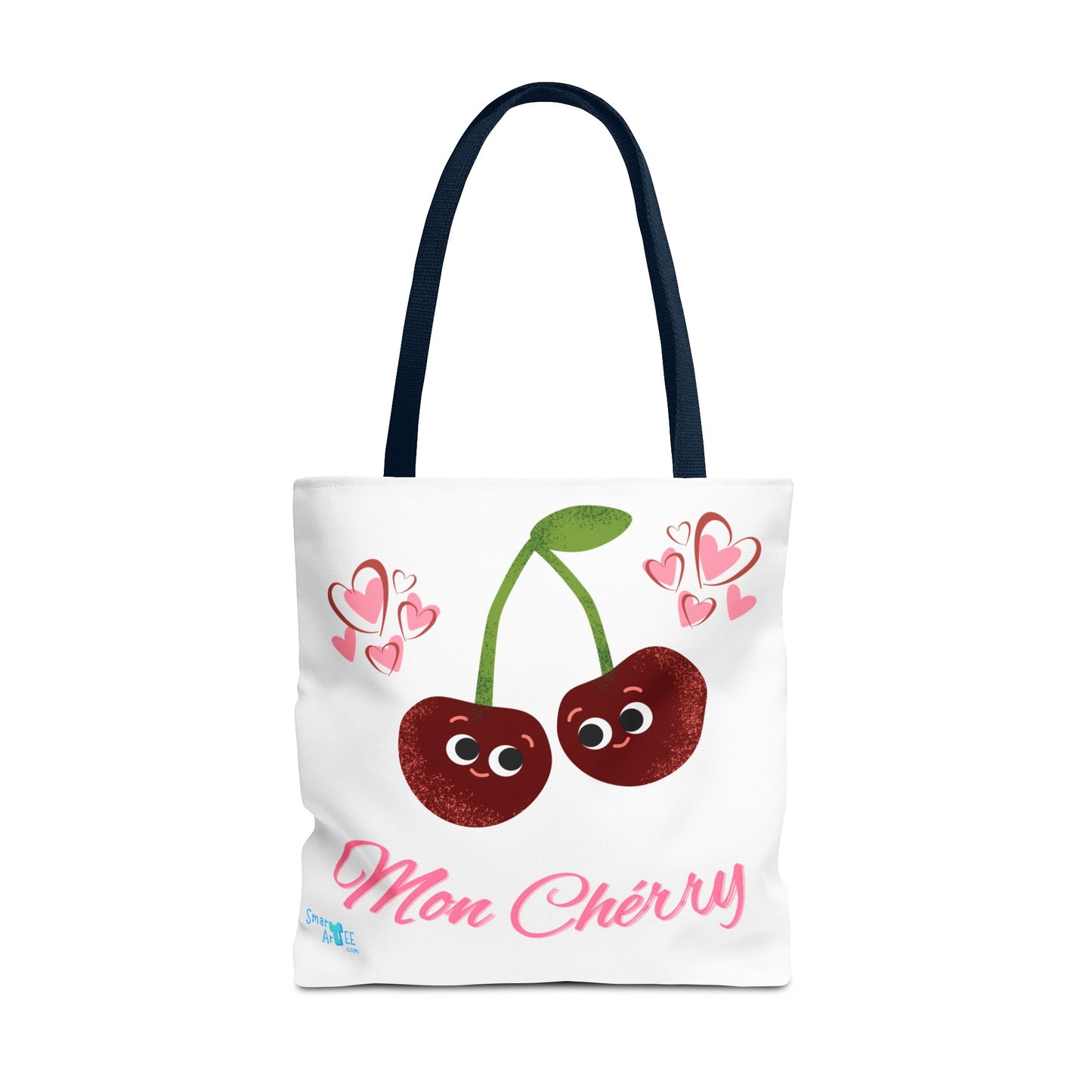 Cute Cherry Love Tote Bag - Perfect for Valentine's Day, Everyday Use, Grocery Shopping, Beach Outings, Fun Accessories