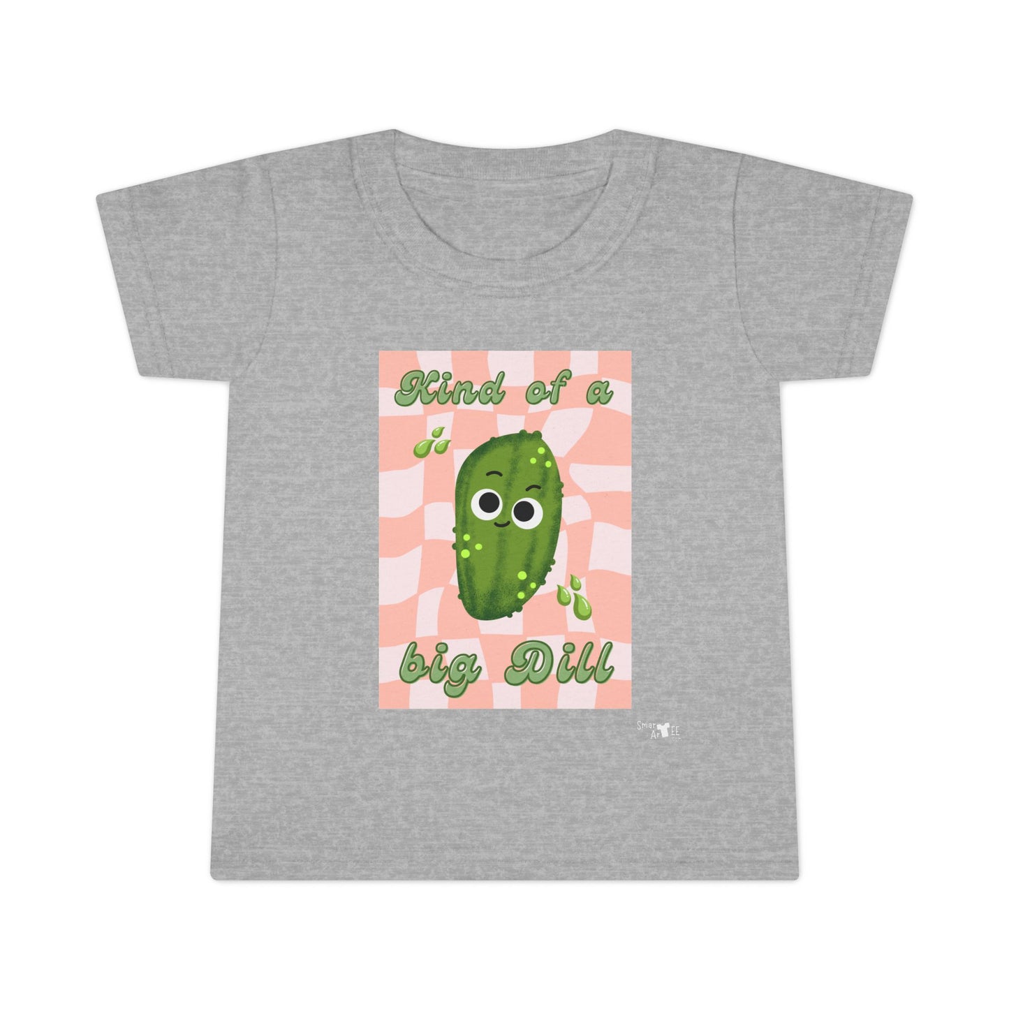Cute Toddler Shirt, Kind of a Big Dill Tee, Funny Pickle Pun Shirt, Kids Gift, Summer Outfit, Toddler Apparel