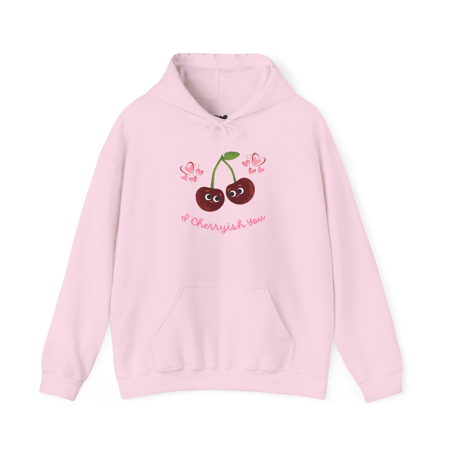 Cherry Love Hoodie | Cute Unisex Apparel | Valentine's Gift | Spring Style | Cozy Casual Wear | Cute Cherry Design