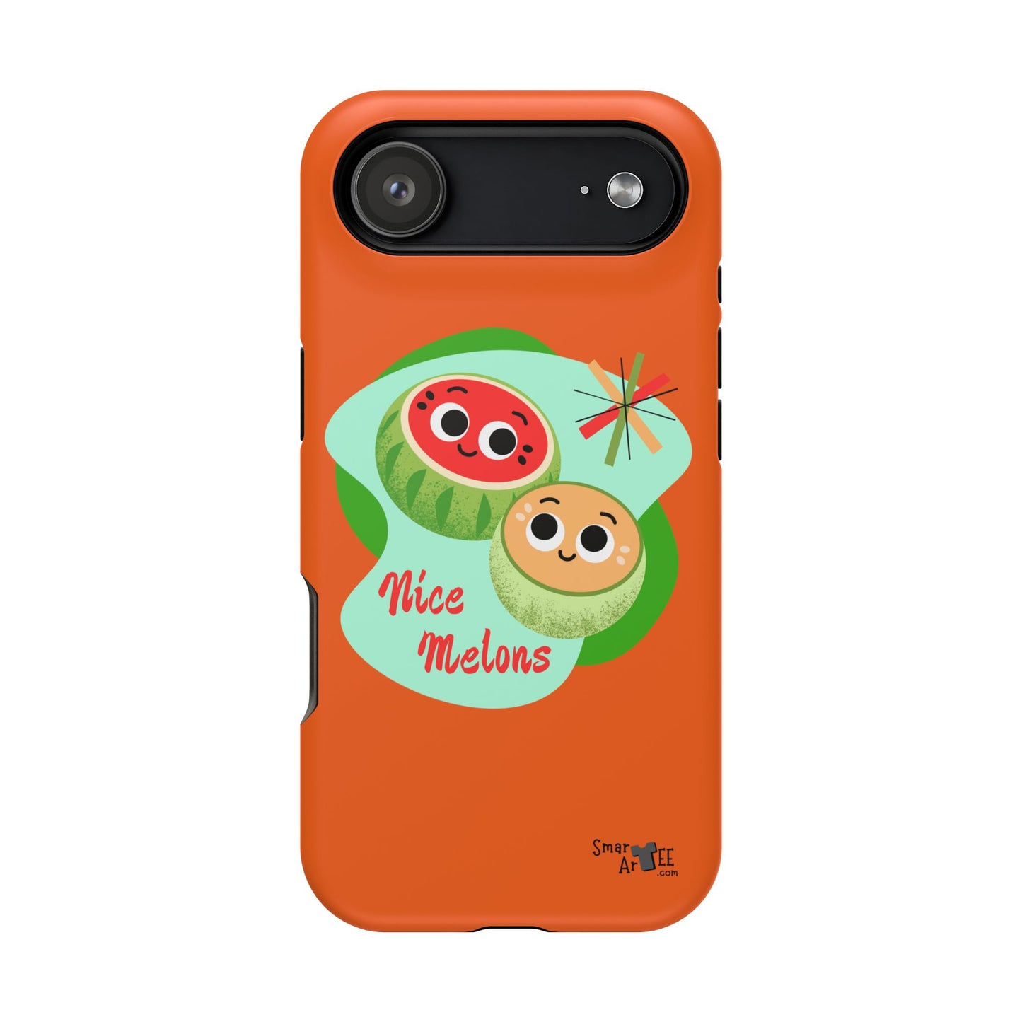 Cute Fruit Phone Case - Nice Melons Design, Impact-Resistant, Fun Gift for Kids, Phone Accessories for Celebrations, Fruit Lovers