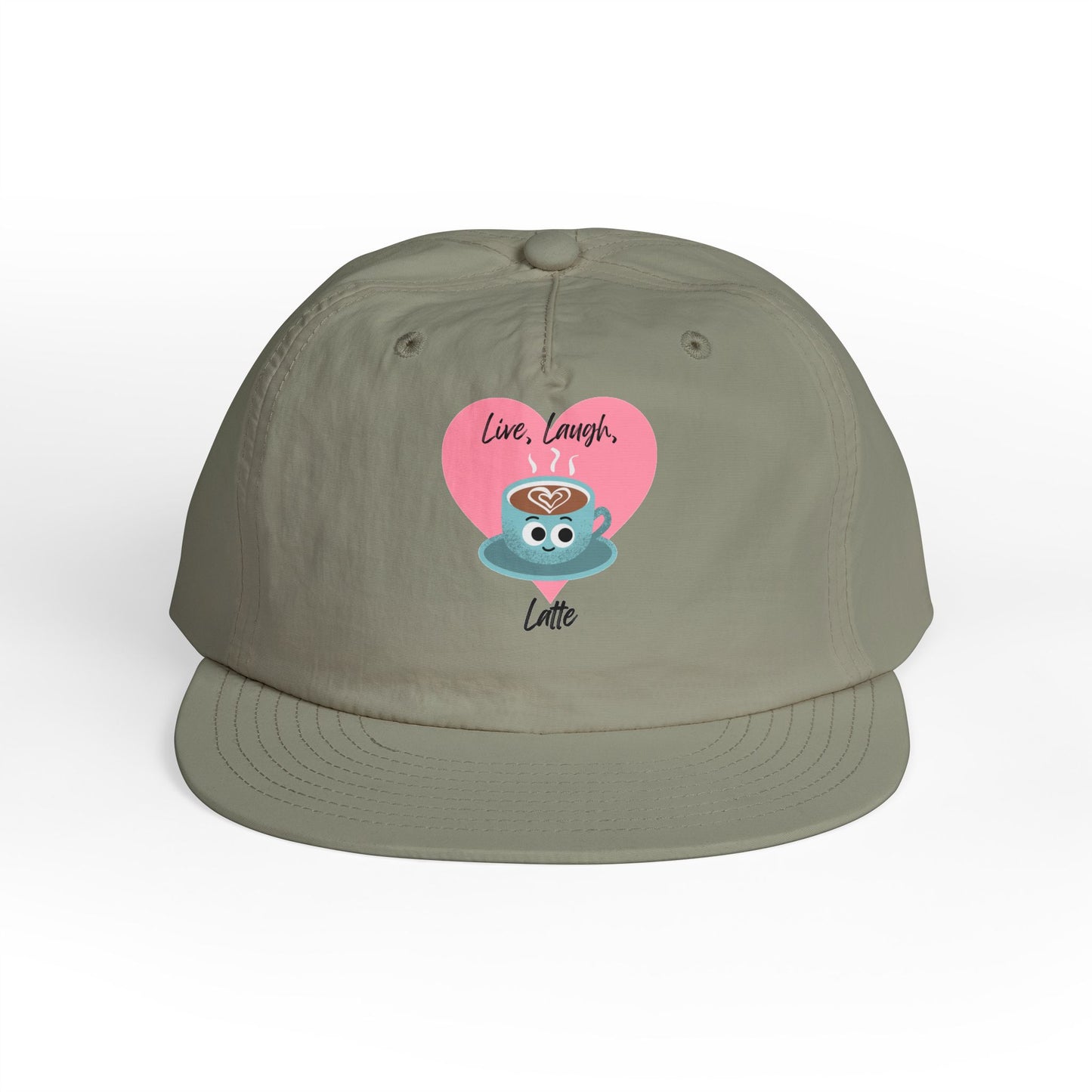 Playful Surf Cap - Live Laugh Love, Summer Vibes, Casual Weekend Accessory, Fun Beach Hat, Gift for Surf Lovers
