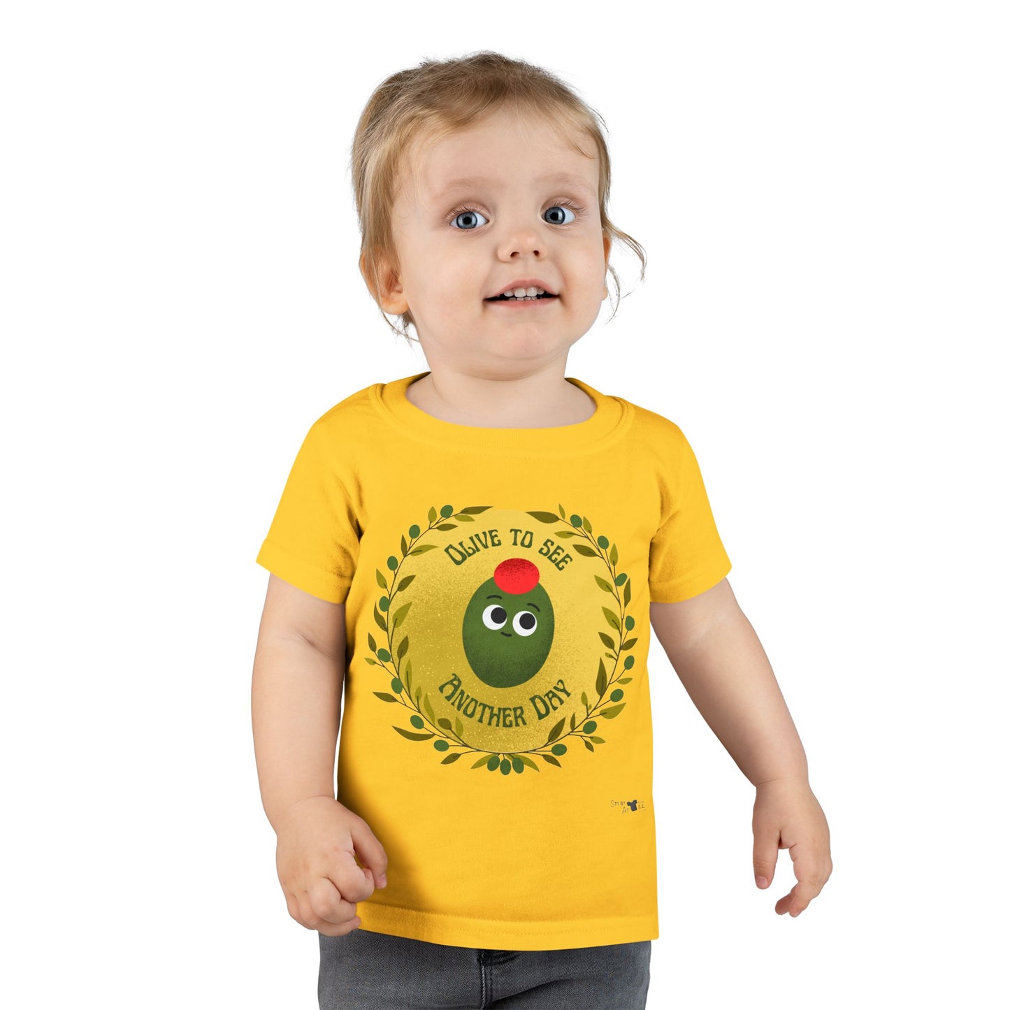 Cute Olive Toddler Shirt – "Olive to See Another Day" Design, Kids' Casual Wear, Birthday Gift, Funny Baby Shirt